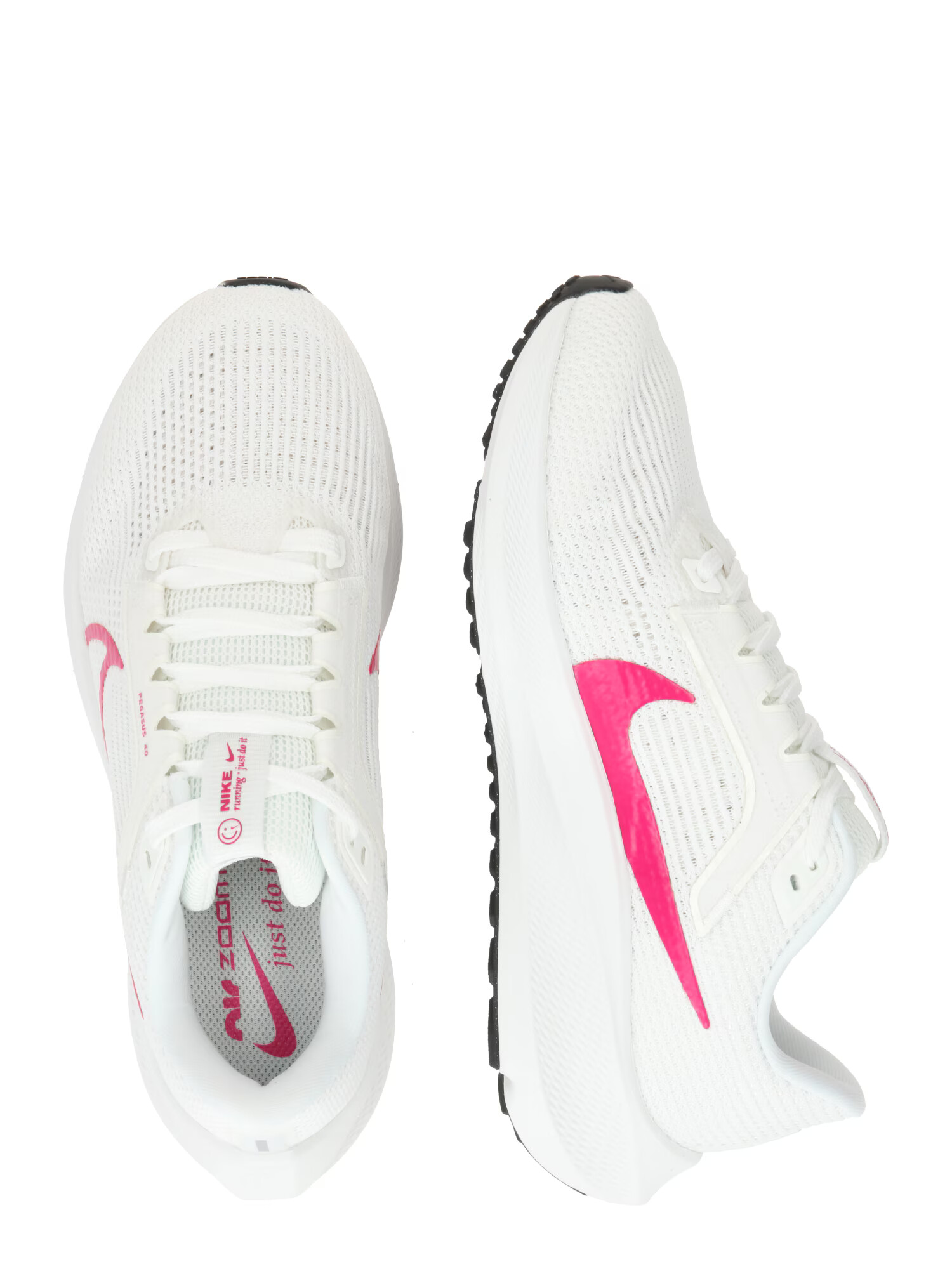 NIKE Sneaker de alergat 'AIR ZOOM PEGASUS 40' roz / alb - Pled.ro