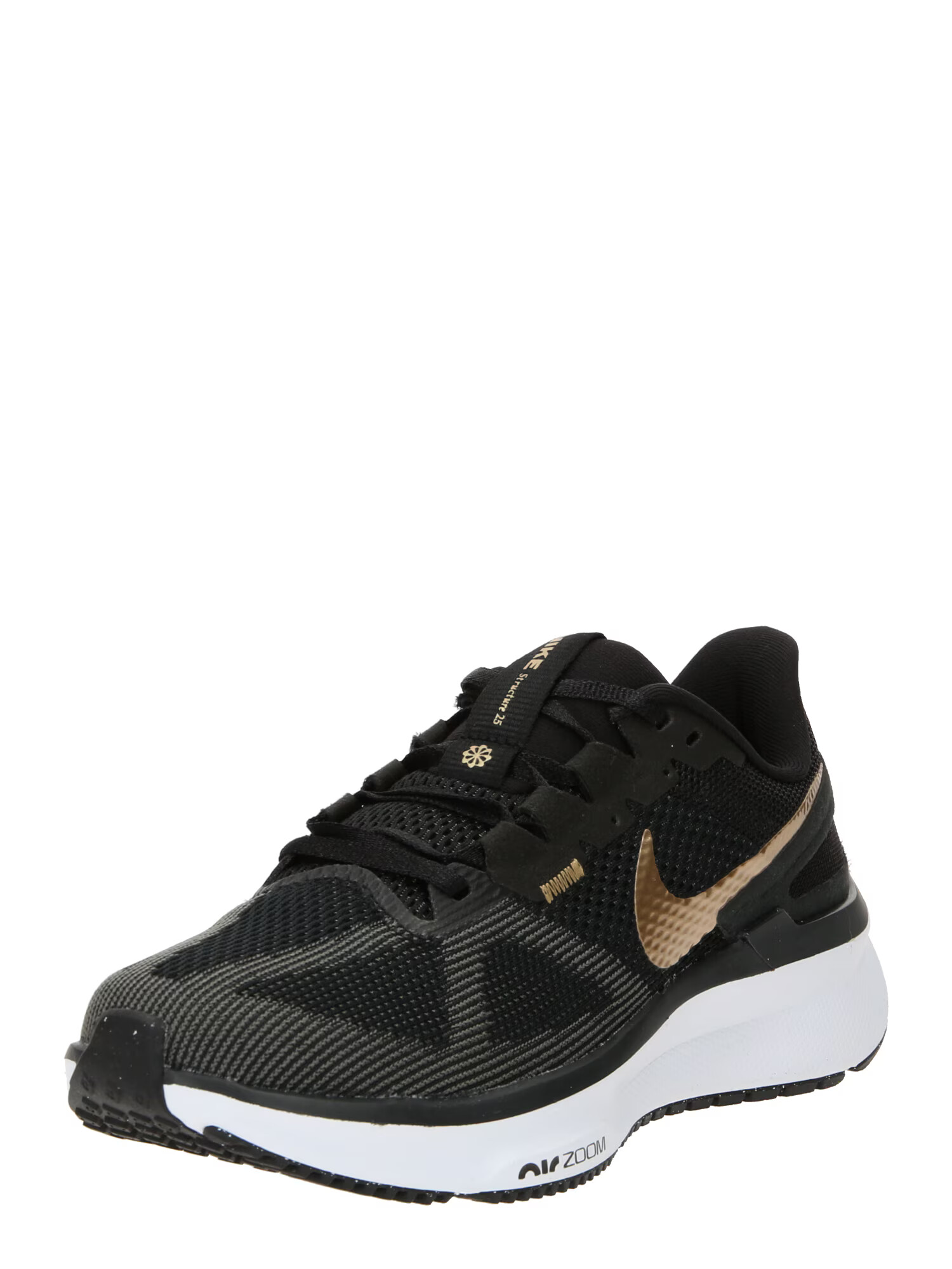 NIKE Sneaker de alergat 'AIR ZOOM STRUCTURE 25' auriu / negru - Pled.ro