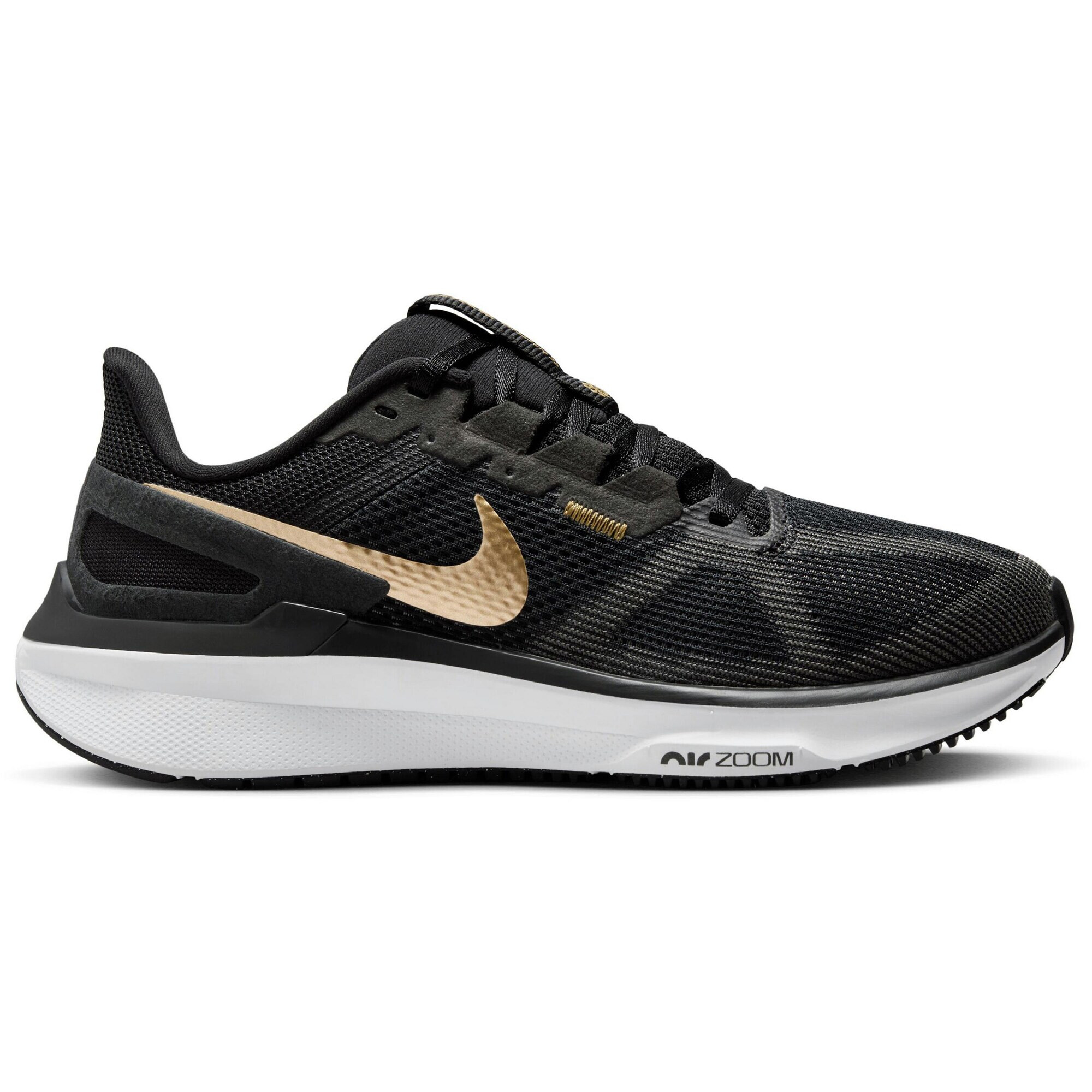 NIKE Sneaker de alergat 'AIR ZOOM STRUCTURE 25' auriu / negru - Pled.ro