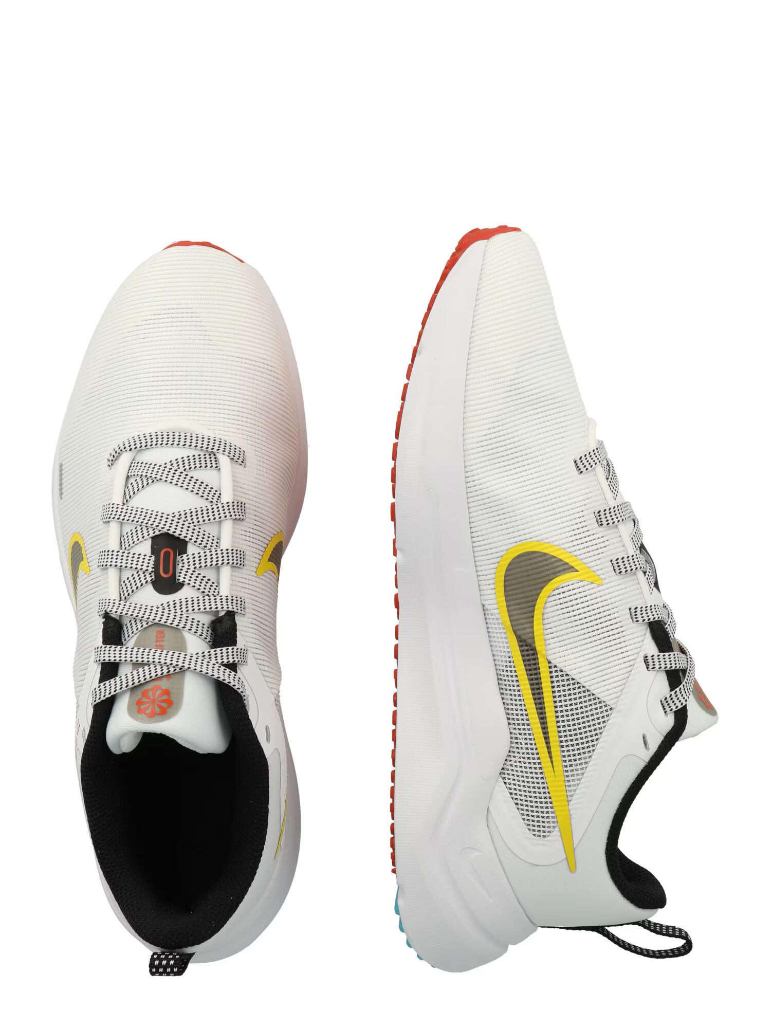 NIKE Sneaker de alergat 'Downshifter 12' galben / gri / roșu / alb - Pled.ro