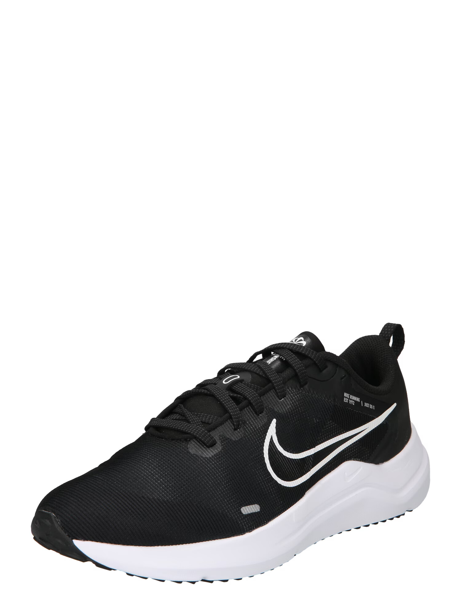 NIKE Sneaker de alergat 'Downshifter 12' negru / alb - Pled.ro