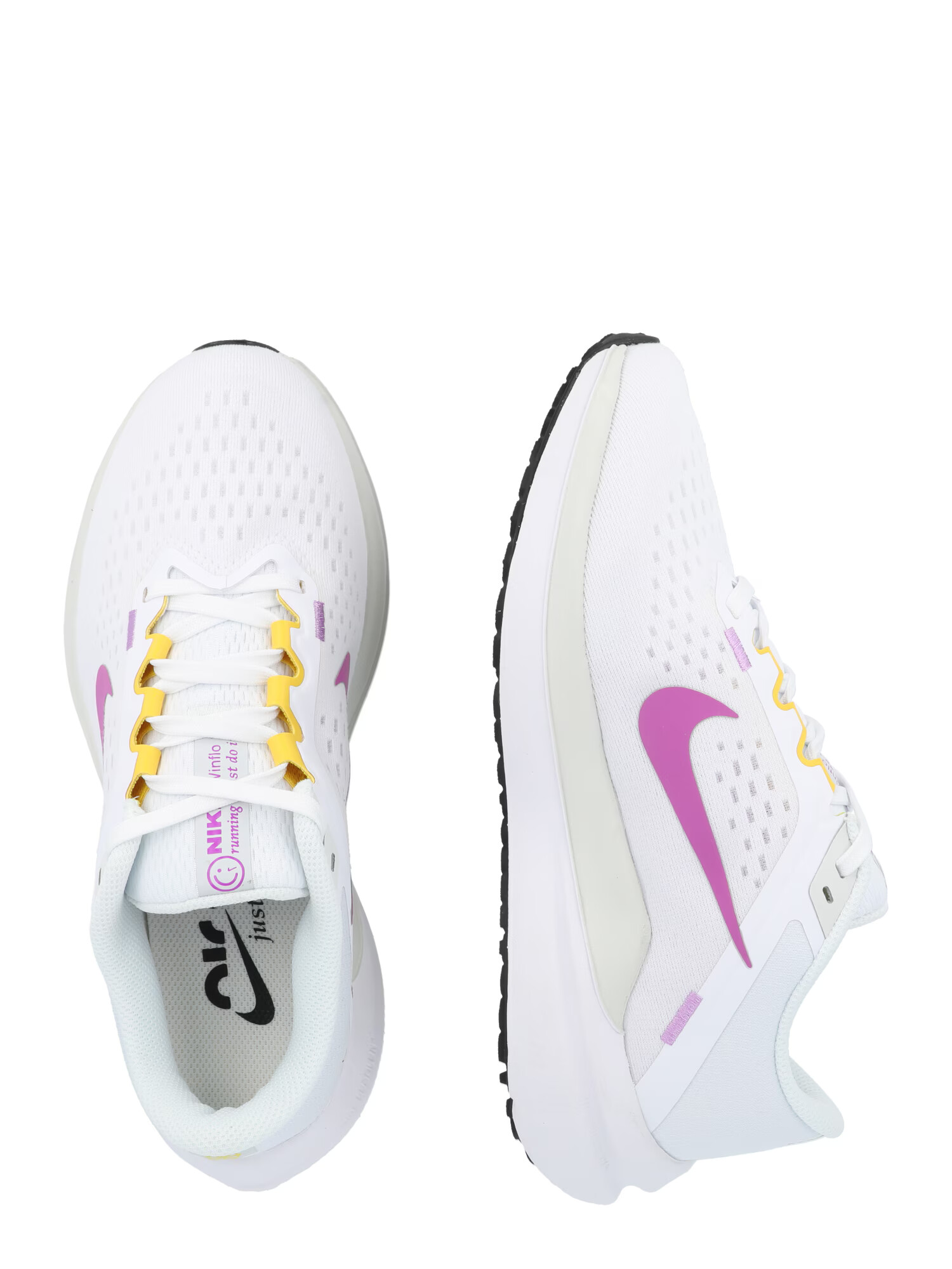 NIKE Sneaker de alergat 'Air Winflo 10' galben / lila / alb - Pled.ro