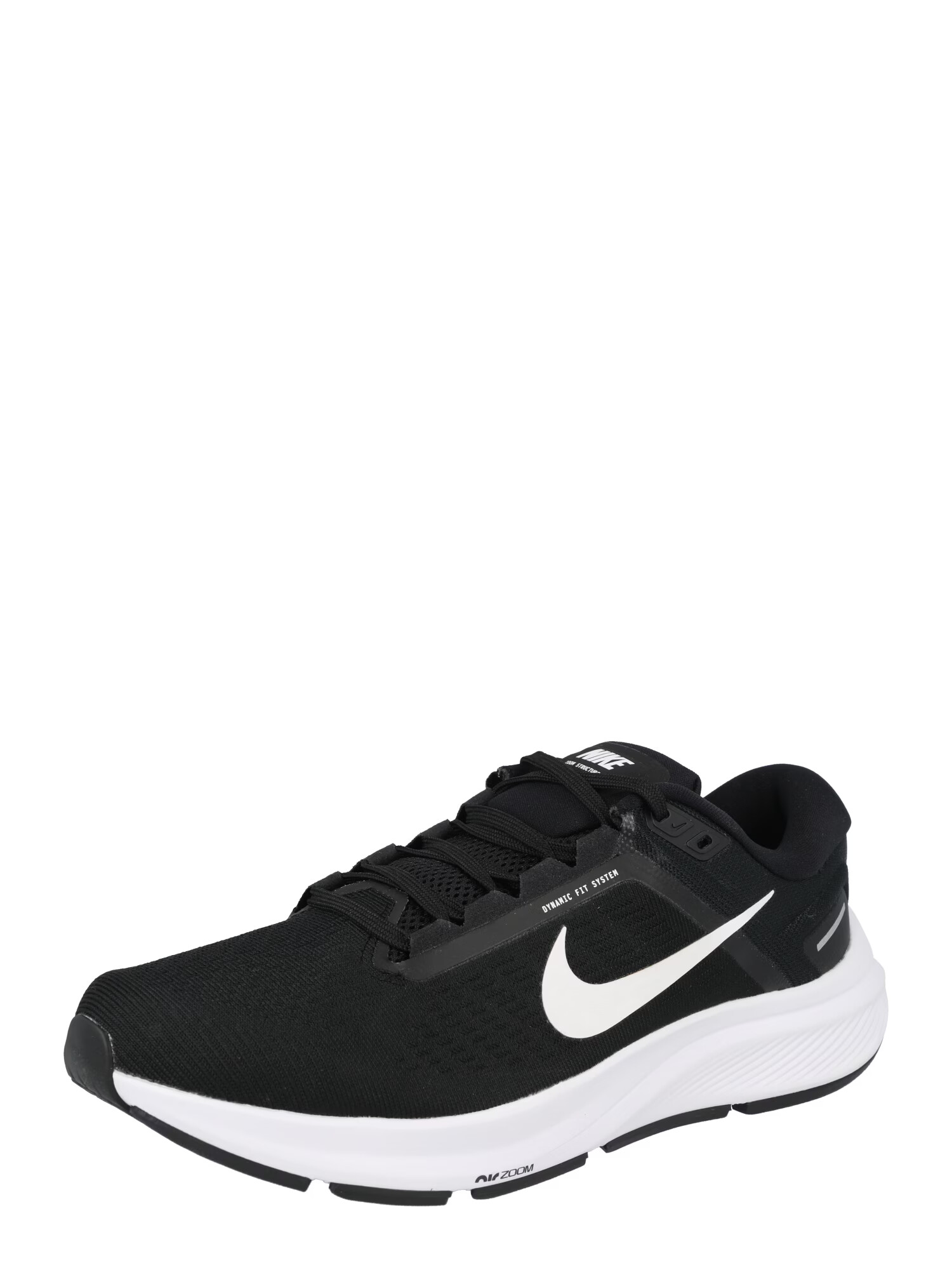 NIKE Sneaker de alergat 'Air Zoom Structure 24' negru / alb - Pled.ro