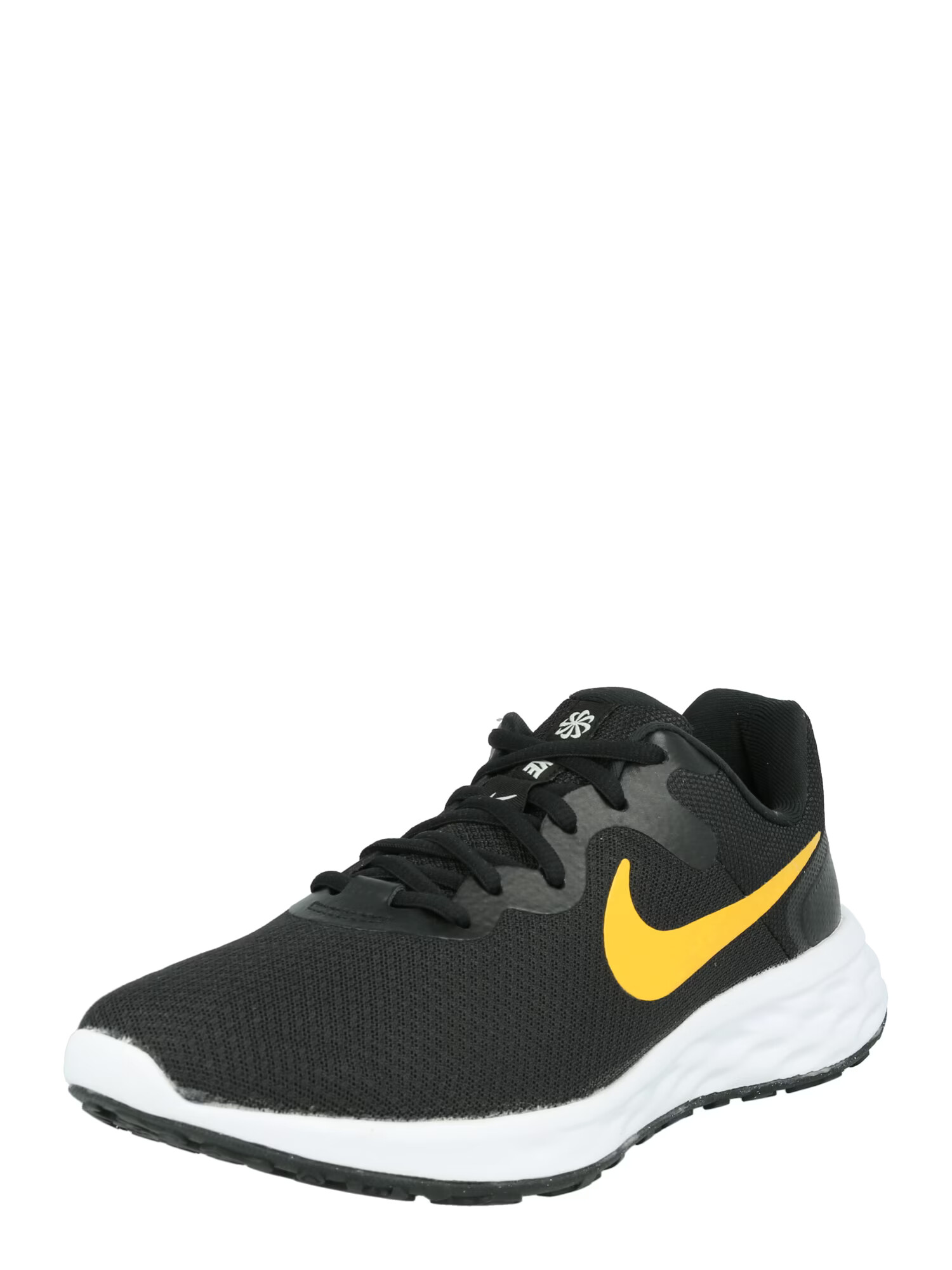 NIKE Sneaker de alergat 'Revolution 6' galben auriu / negru - Pled.ro