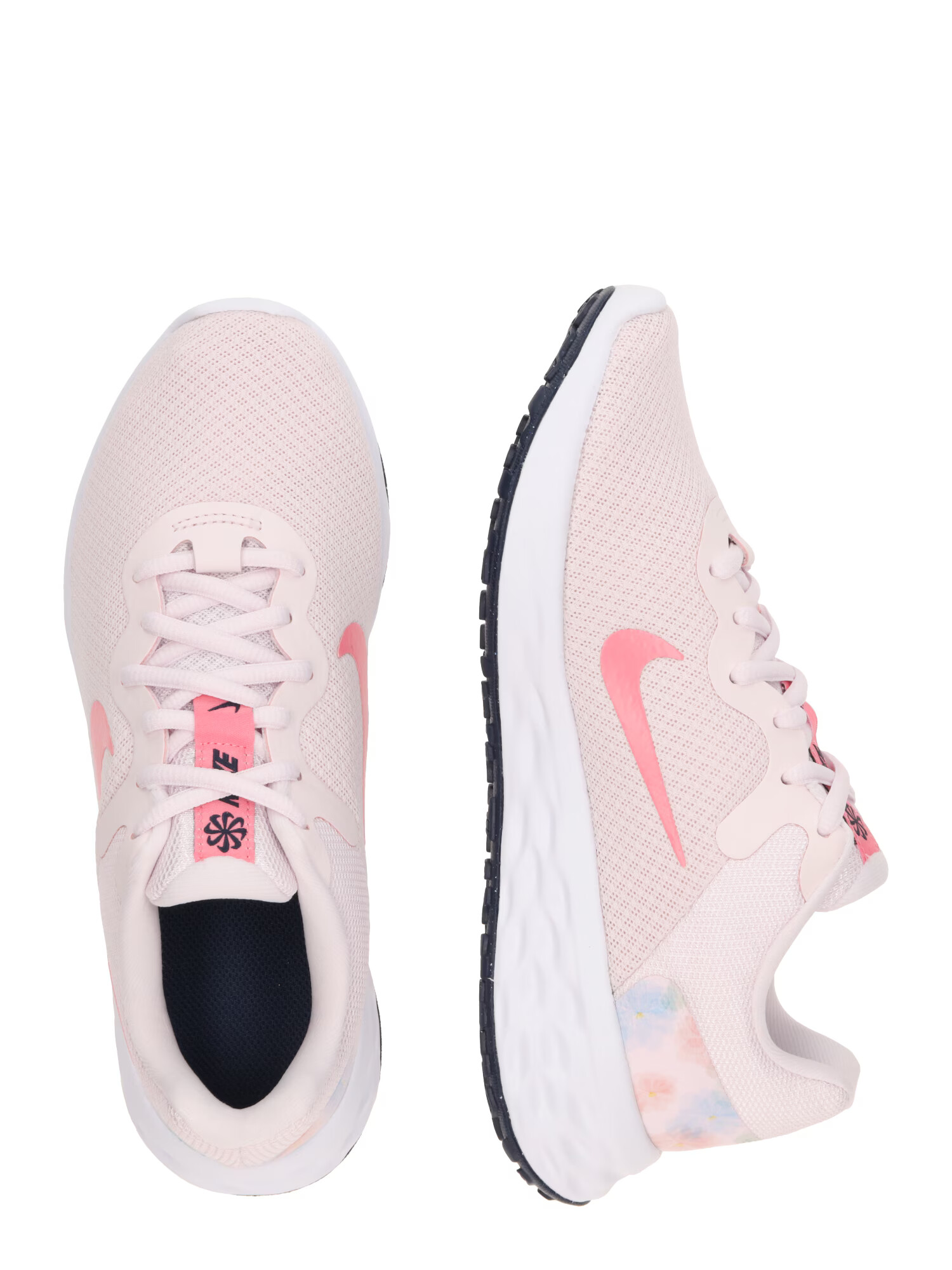 NIKE Sneaker de alergat verde deschis / roz / rosé - Pled.ro