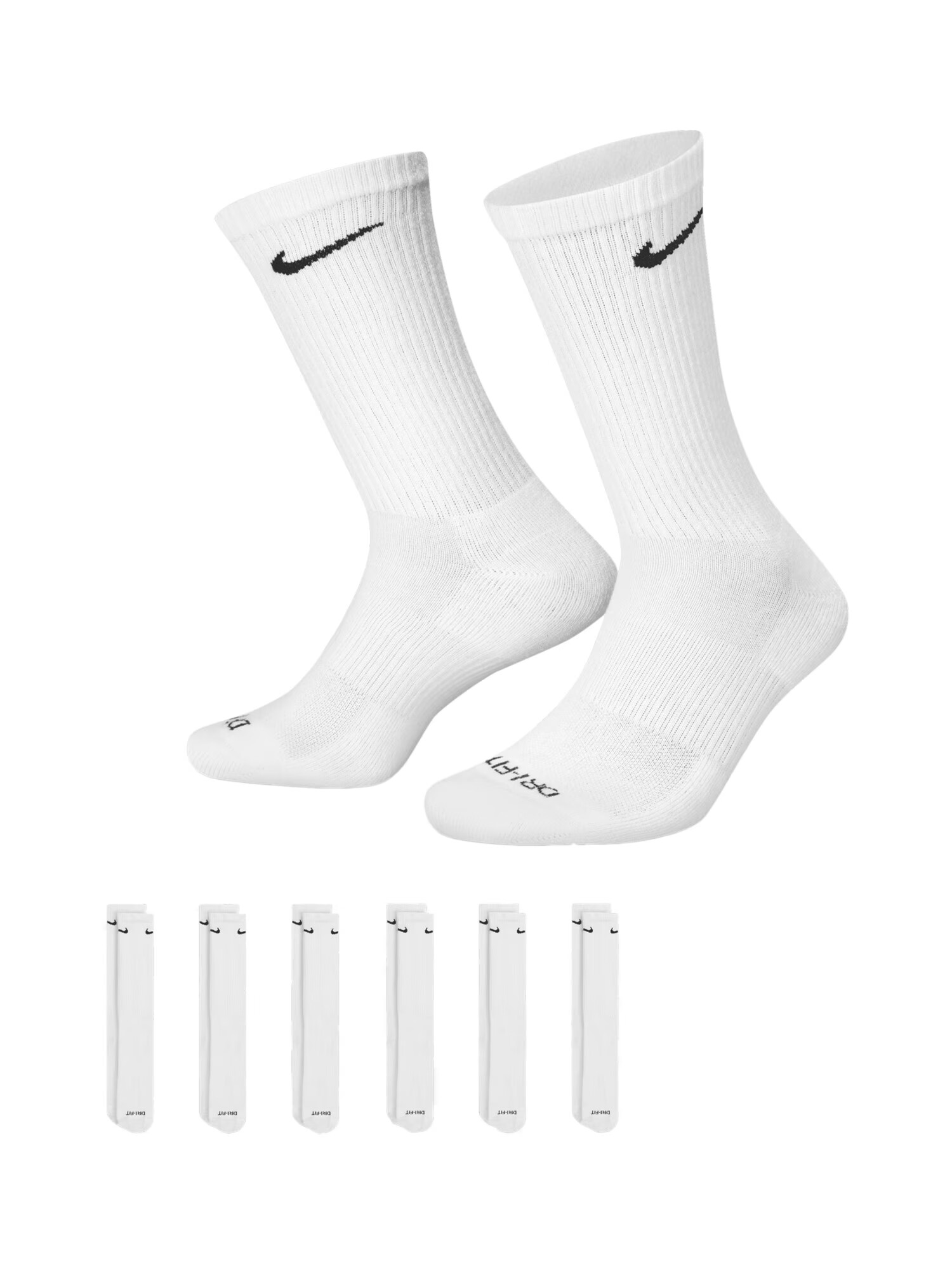 NIKE Șosete sport alb - Pled.ro