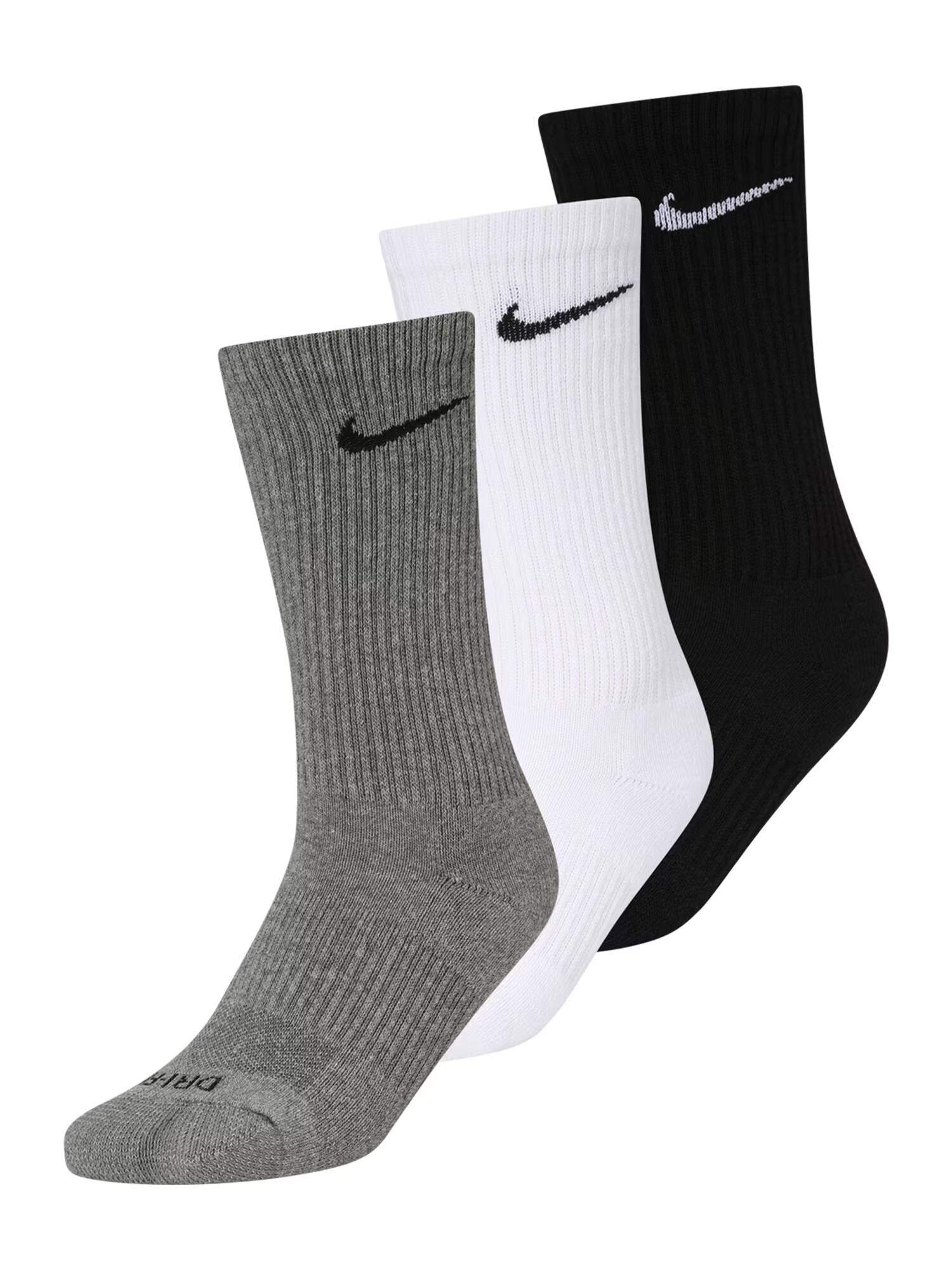 NIKE Șosete sport gri închis / negru / alb - Pled.ro