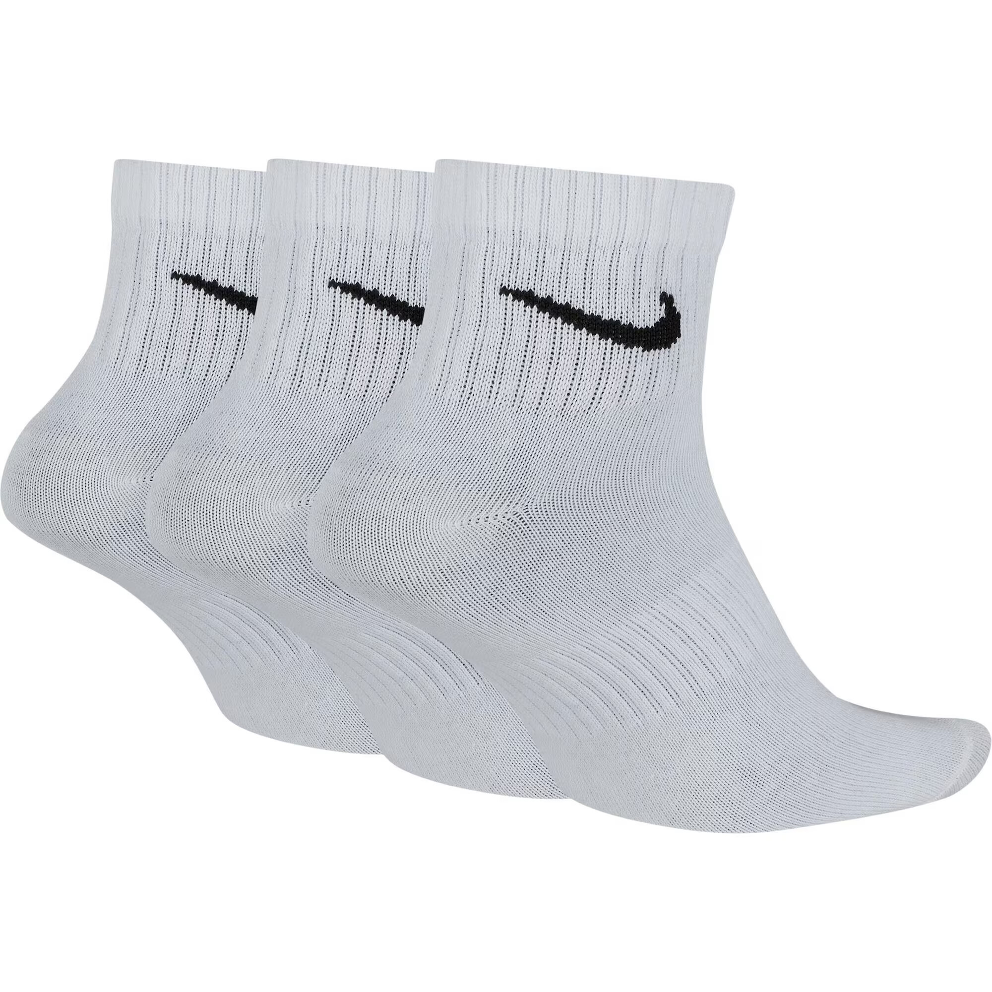 NIKE Șosete sport negru / alb - Pled.ro