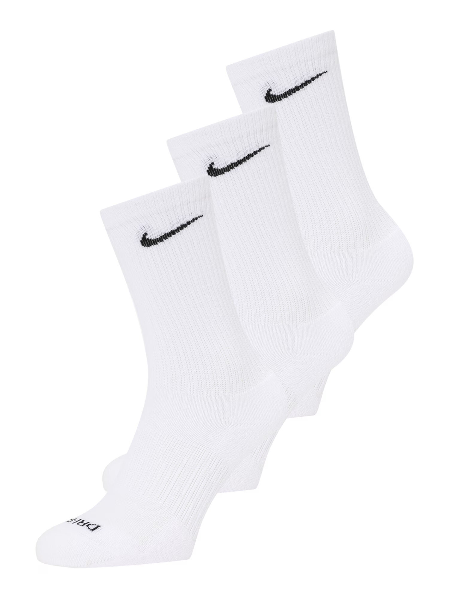 NIKE Șosete sport negru / alb - Pled.ro