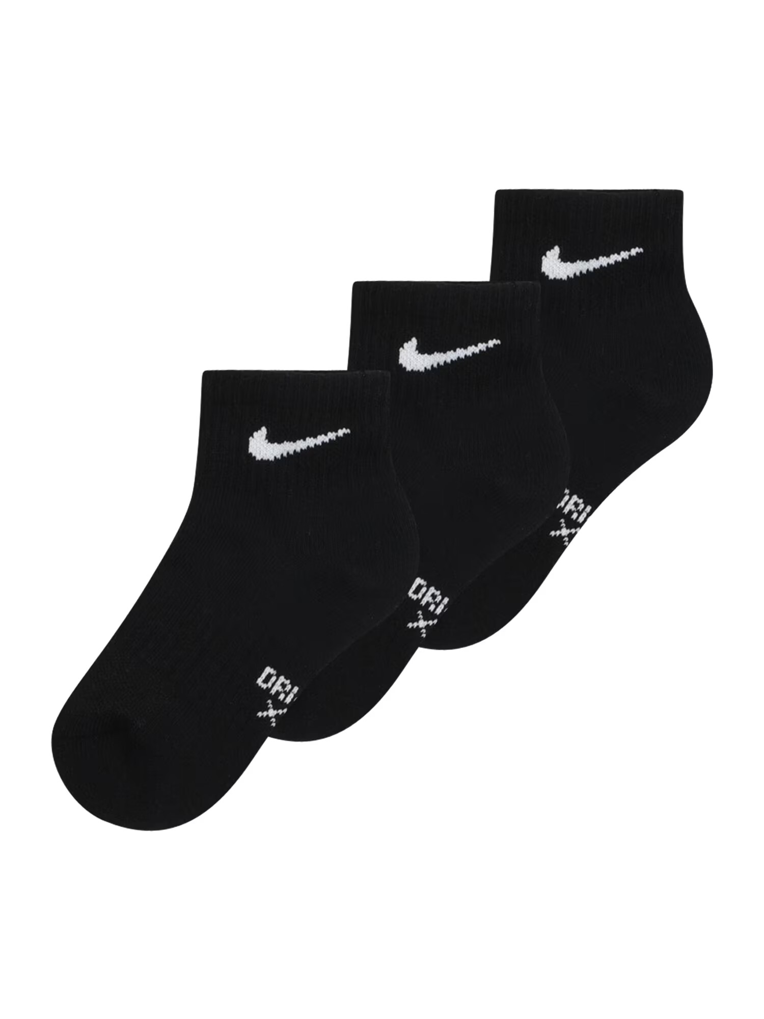 NIKE Șosete sport negru / alb - Pled.ro