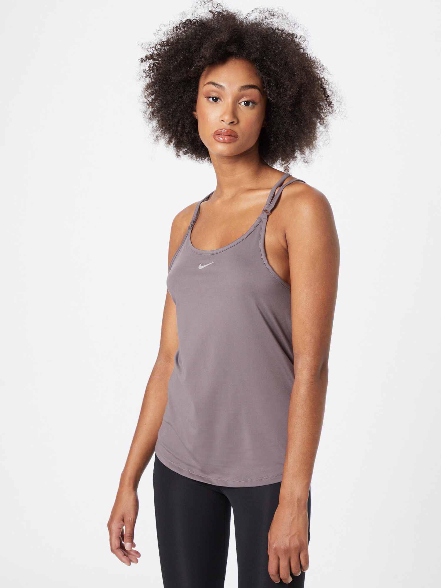 NIKE Sport top mauve / alb - Pled.ro