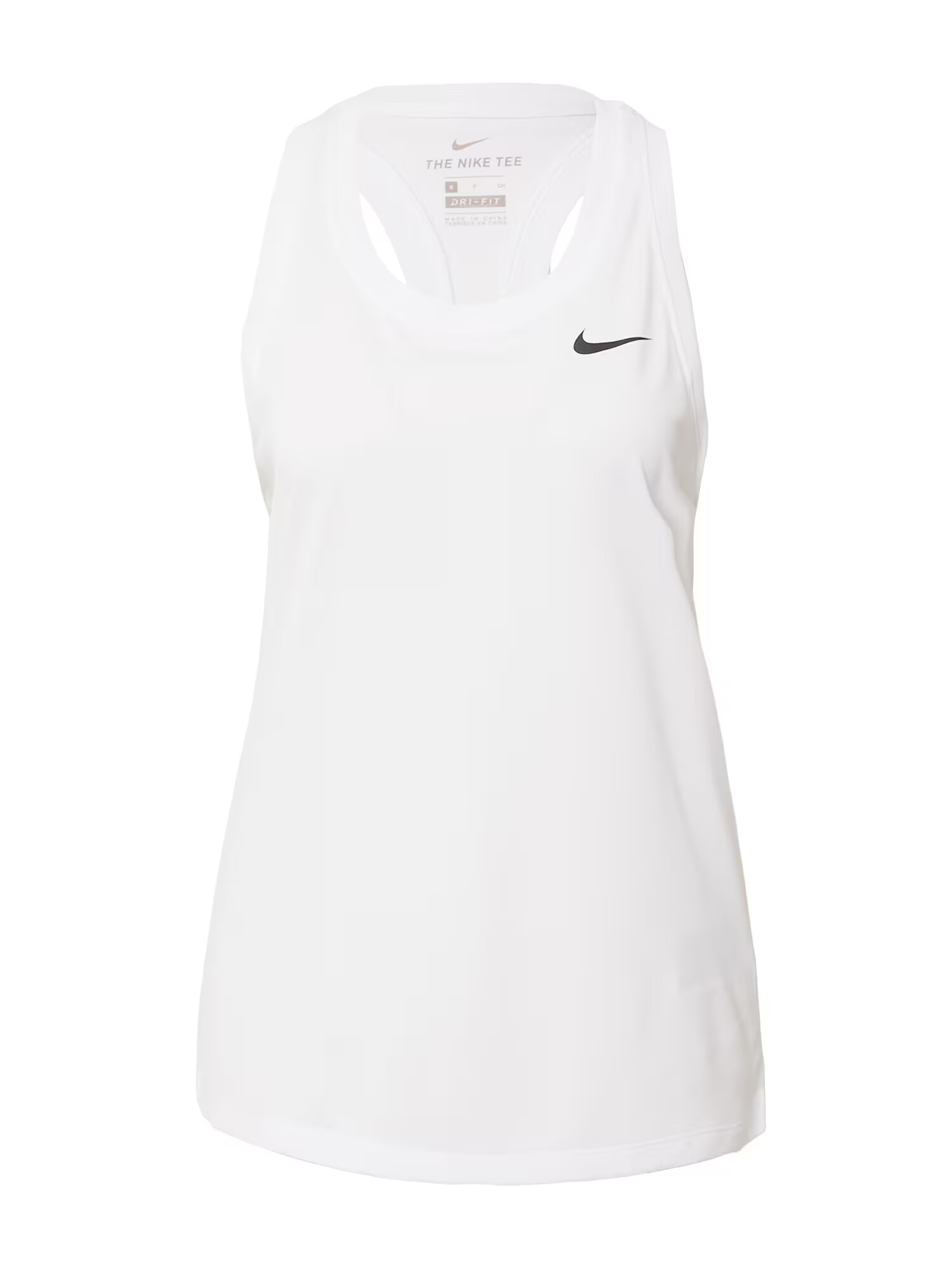 NIKE Tricou funcțional negru / alb - Pled.ro