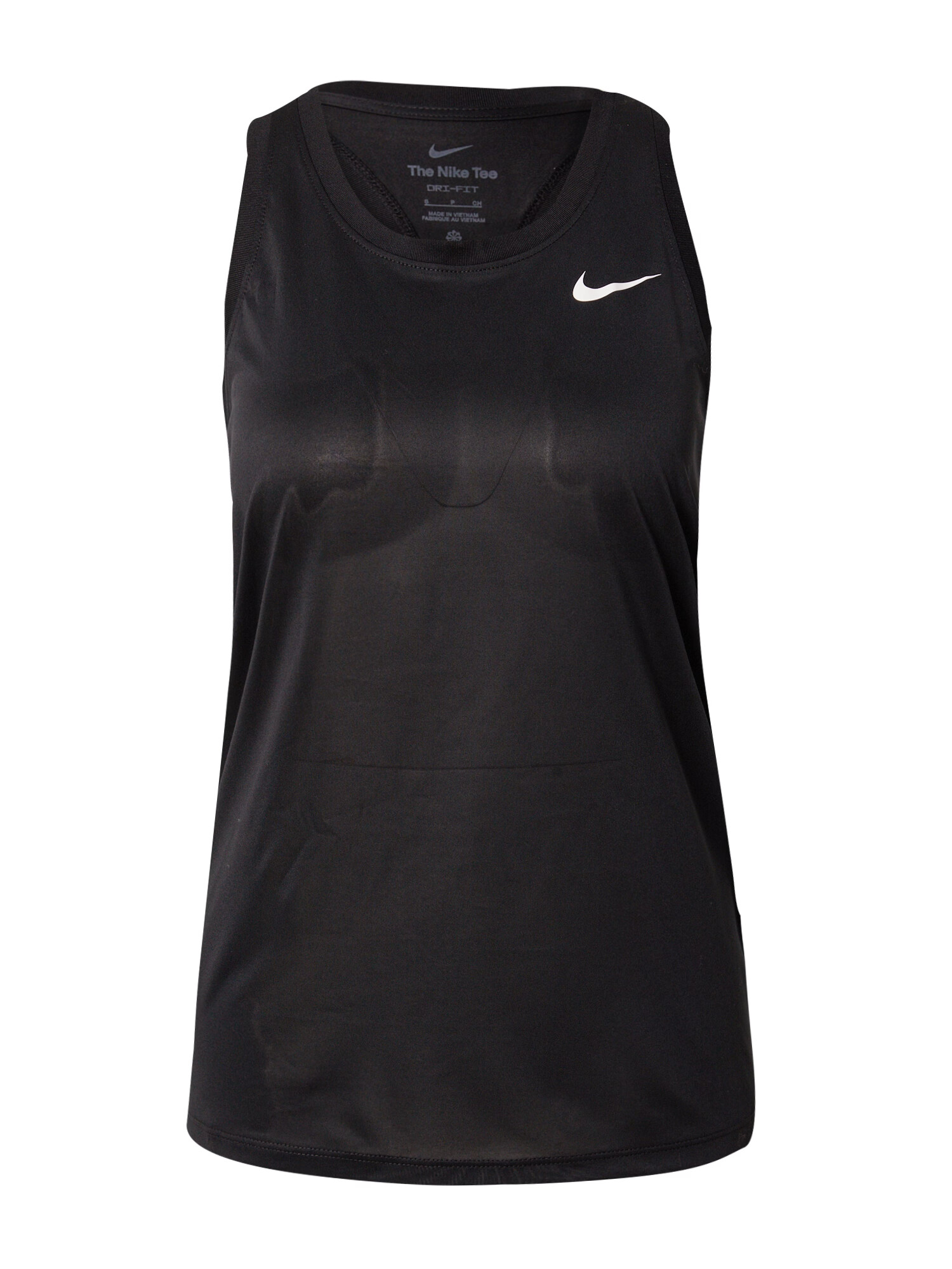 NIKE Sport top negru / alb - Pled.ro