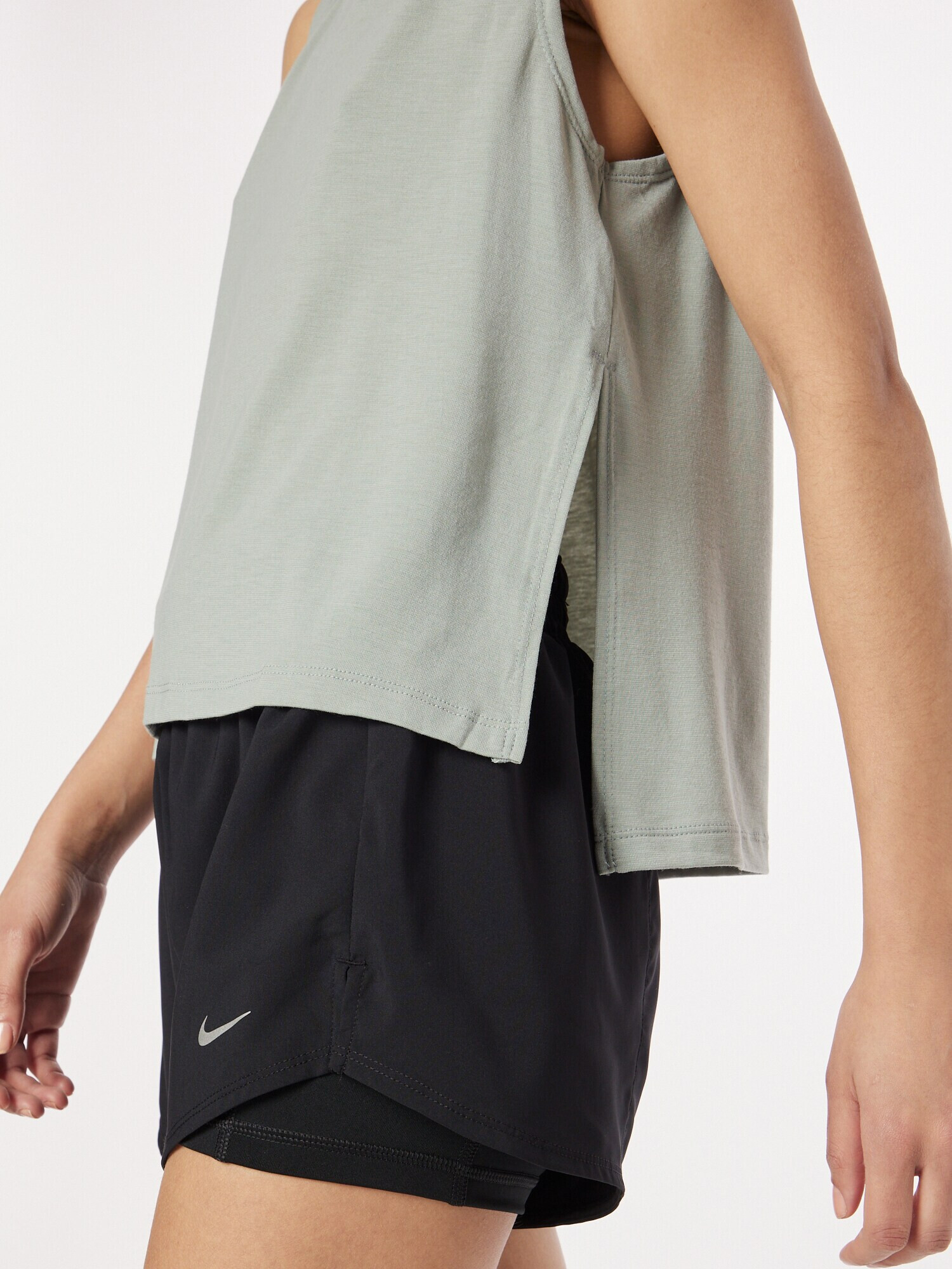 NIKE Sport top oliv - Pled.ro