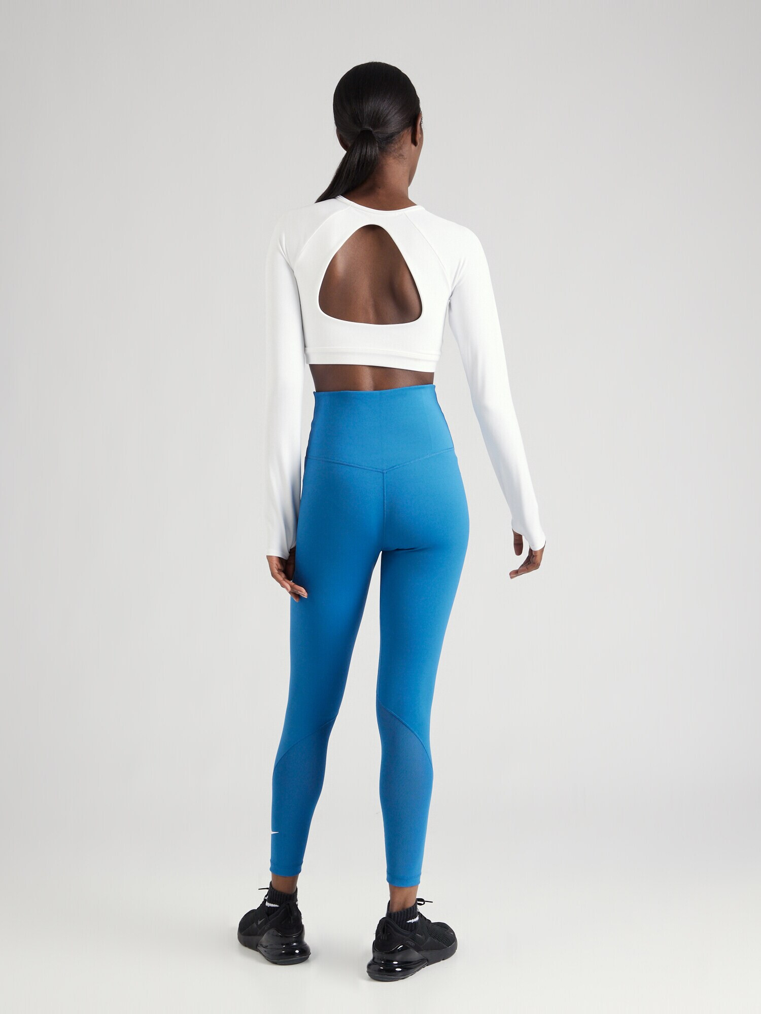 NIKE Pantaloni sport 'One' cyan / alb - Pled.ro