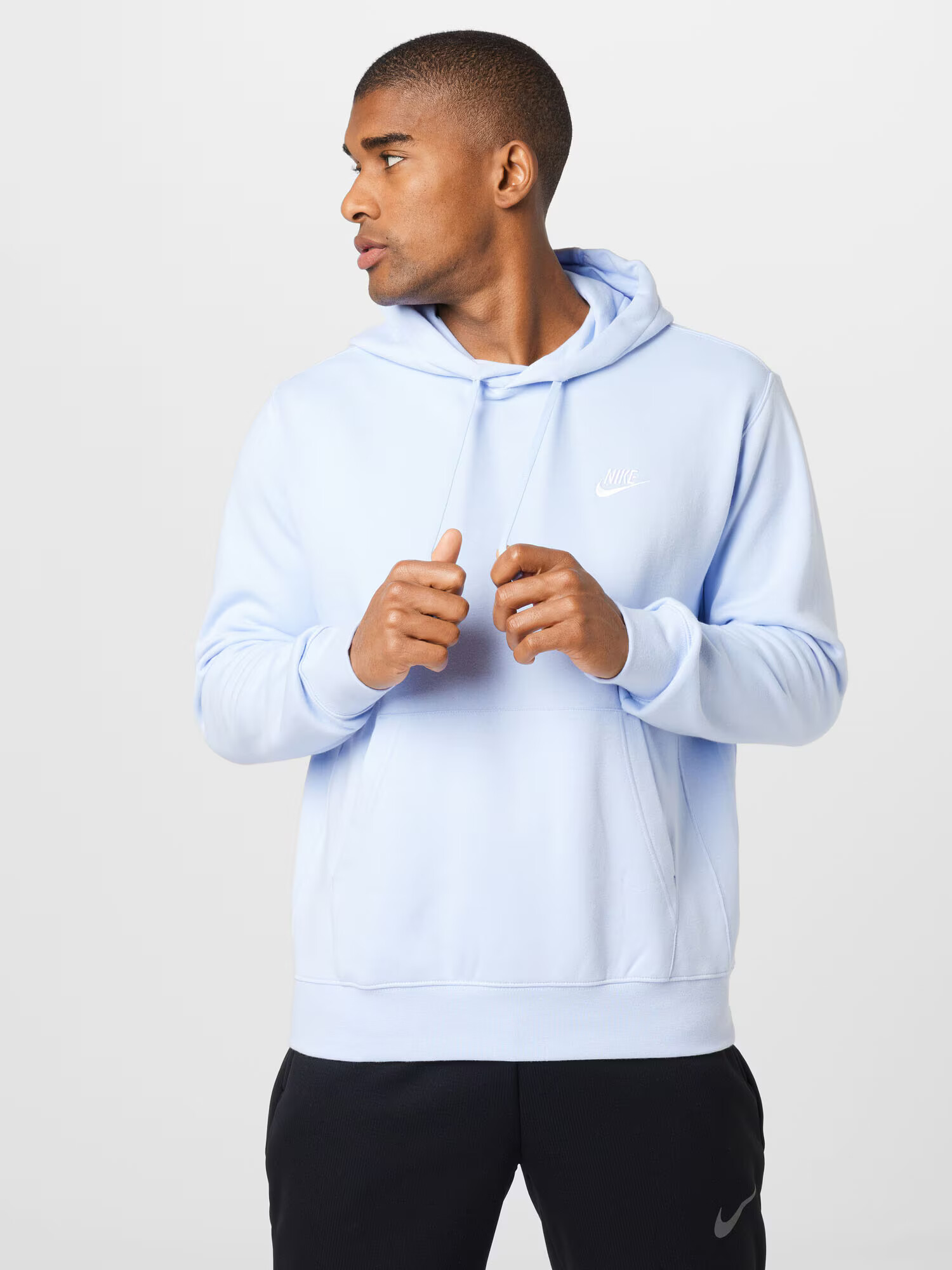 Nike Sportswear Bluză de molton albastru deschis - Pled.ro