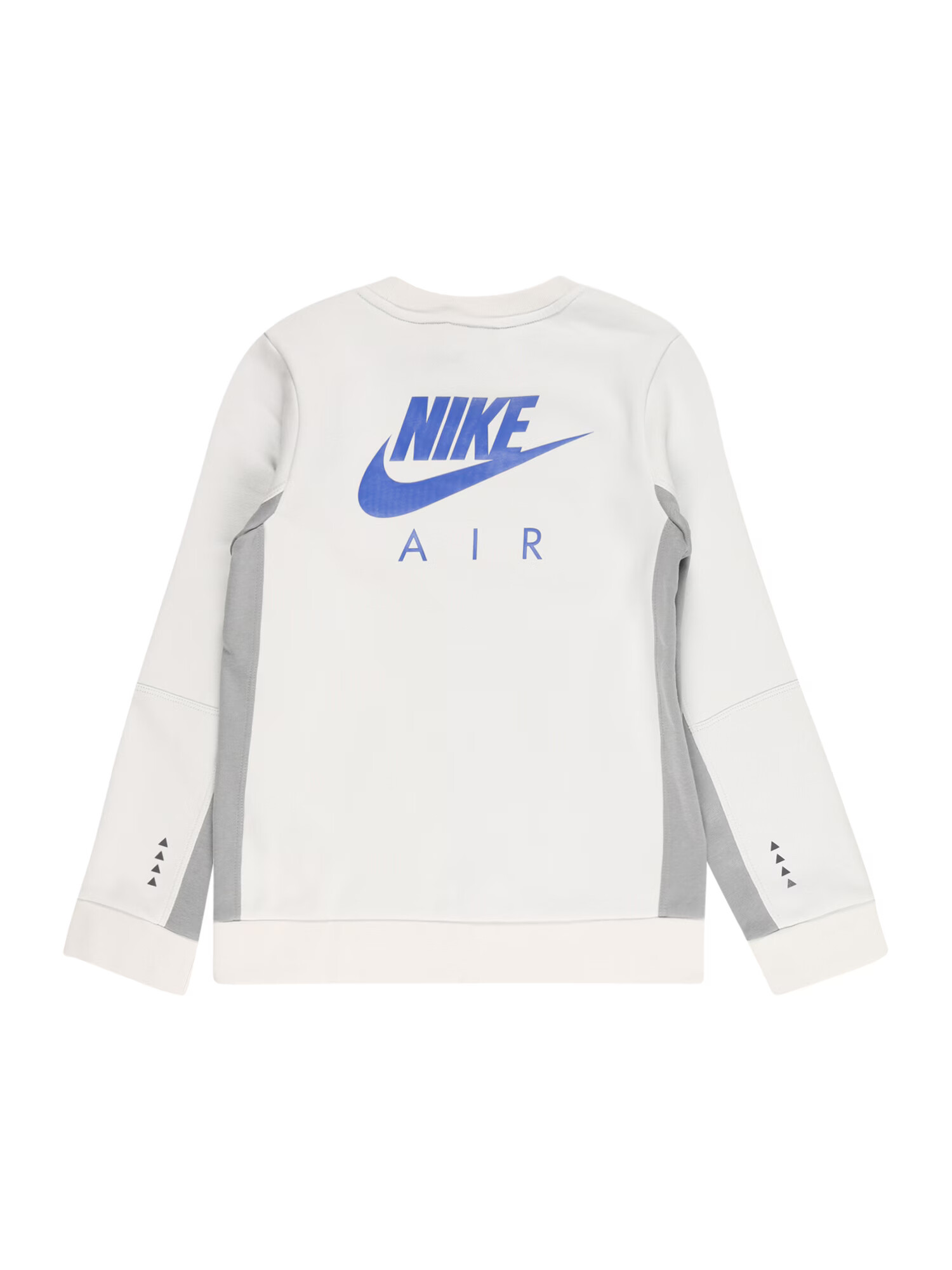 Nike Sportswear Bluză de molton albastru / gri deschis / gri închis - Pled.ro