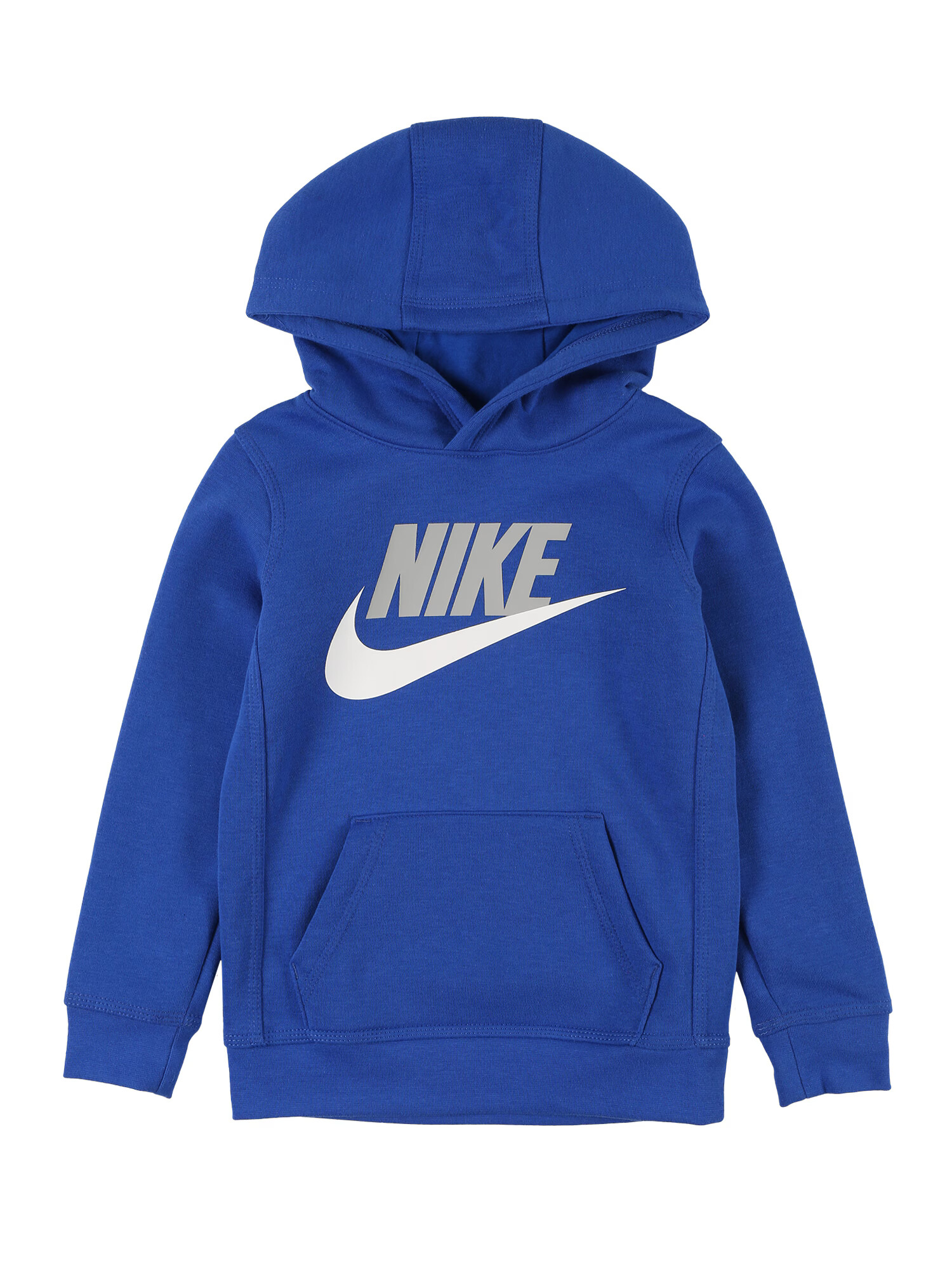 Nike Sportswear Bluză de molton albastru regal / gri / alb - Pled.ro