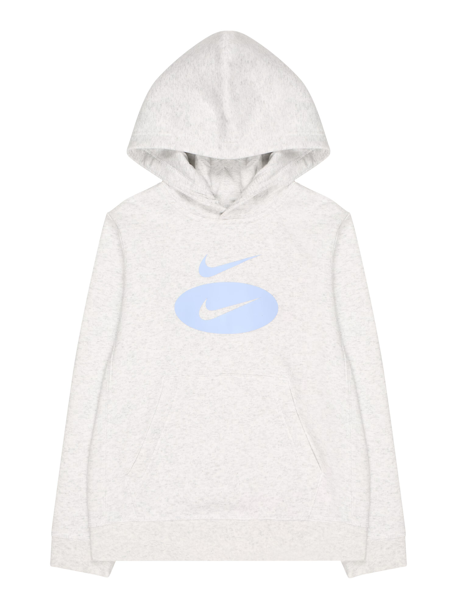 Nike Sportswear Bluză de molton bej / albastru deschis - Pled.ro