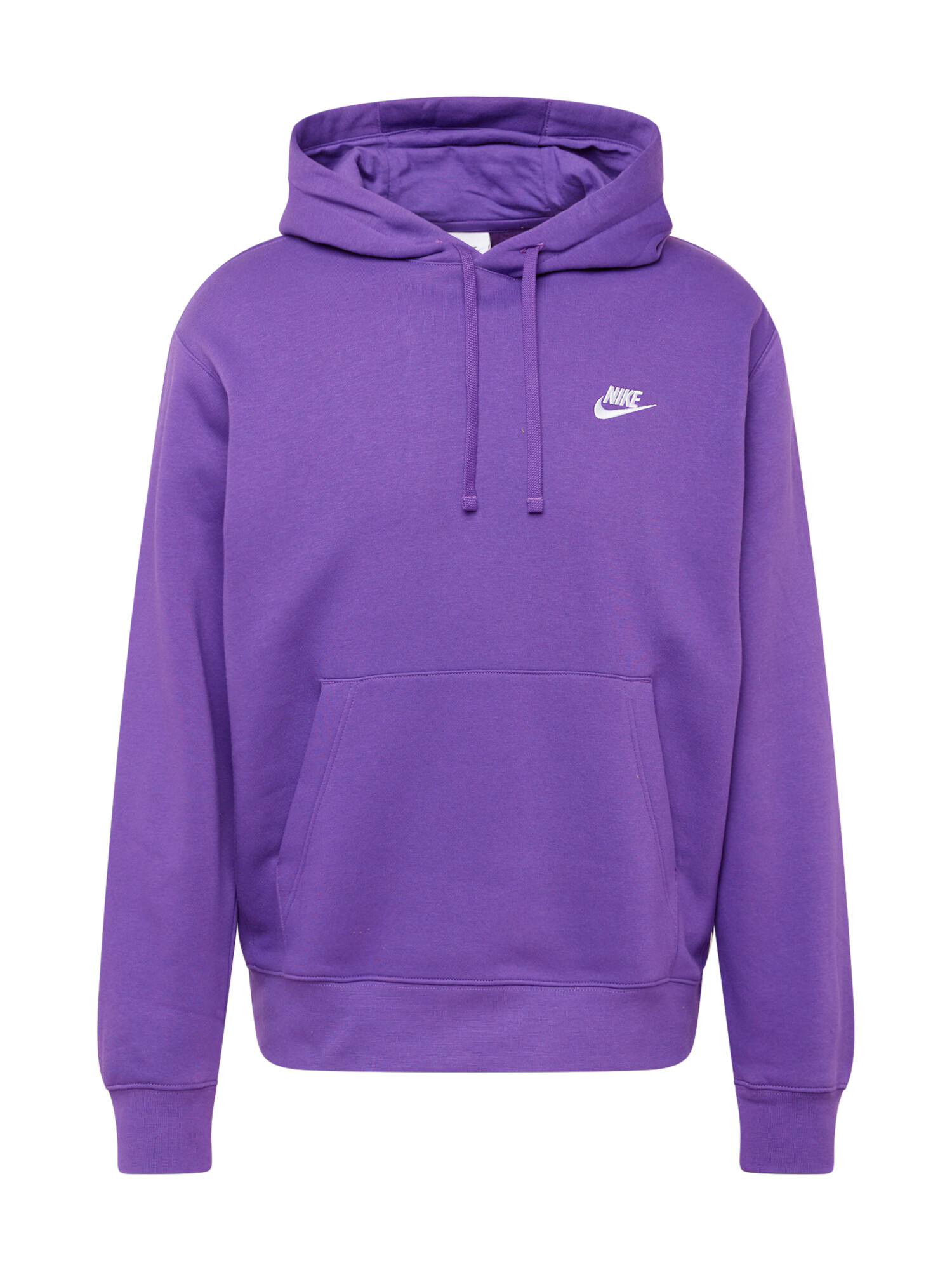 Nike Sportswear Bluză de molton 'Club Fleece' lila / alb - Pled.ro