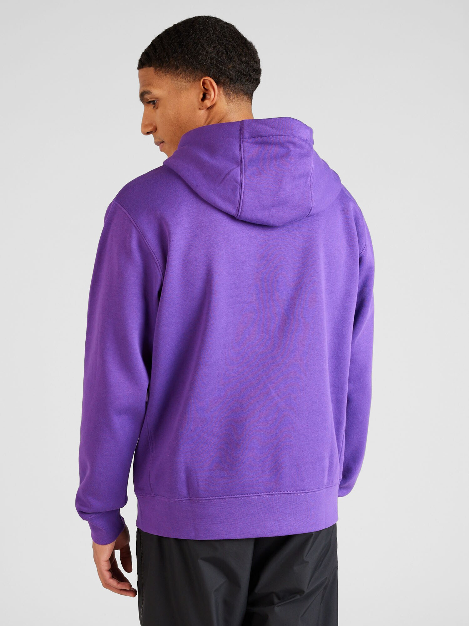 Nike Sportswear Bluză de molton 'Club Fleece' lila / alb - Pled.ro