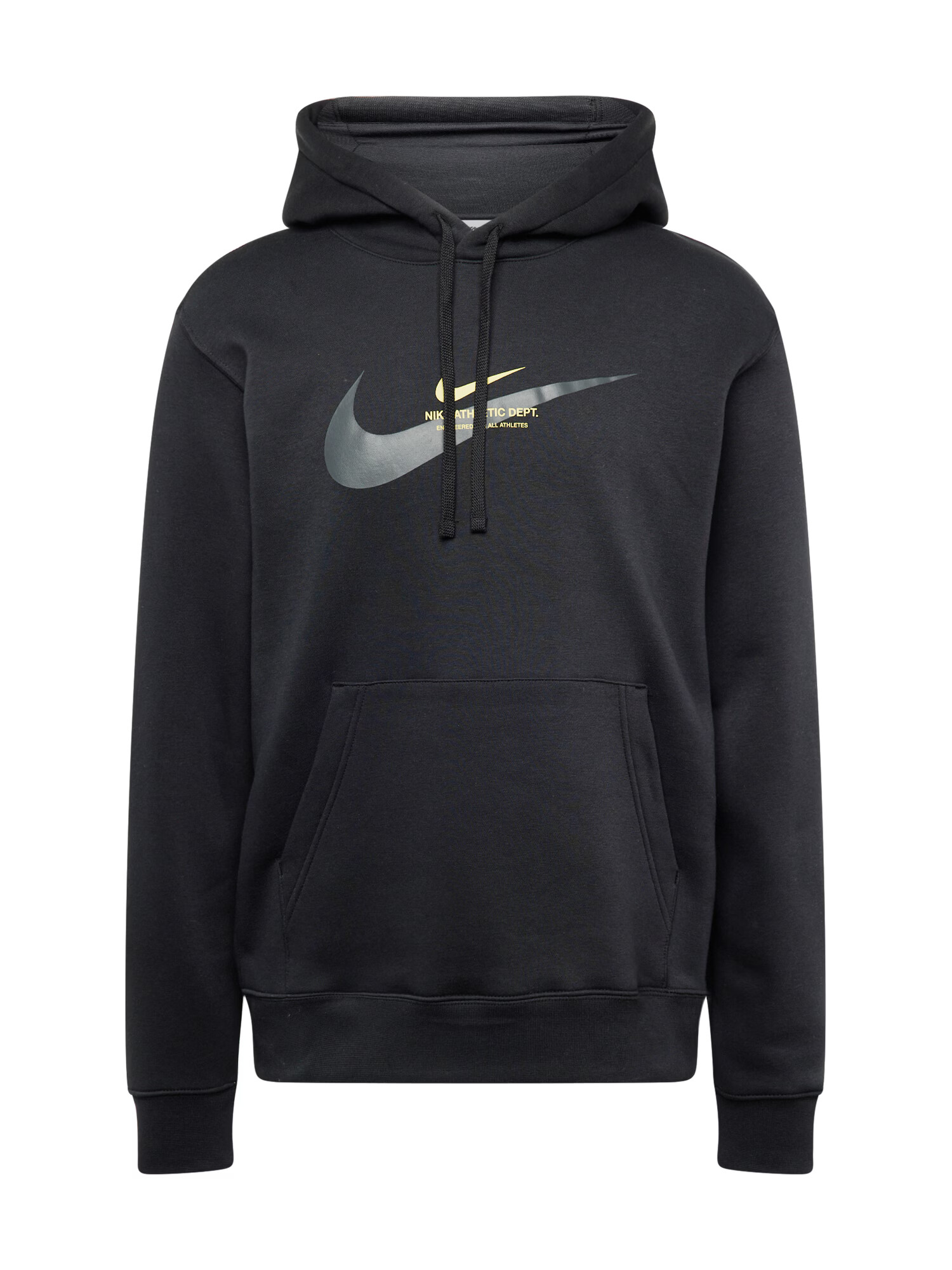 Nike Sportswear Bluză de molton galben / negru - Pled.ro