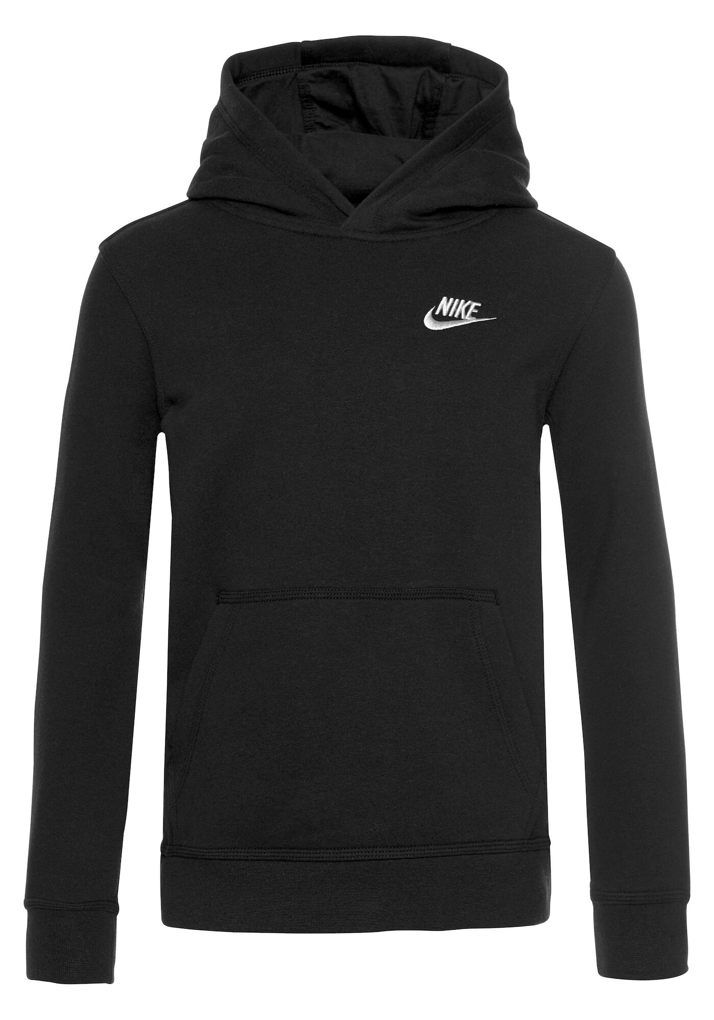 Nike Sportswear Bluză de molton gri deschis / negru - Pled.ro