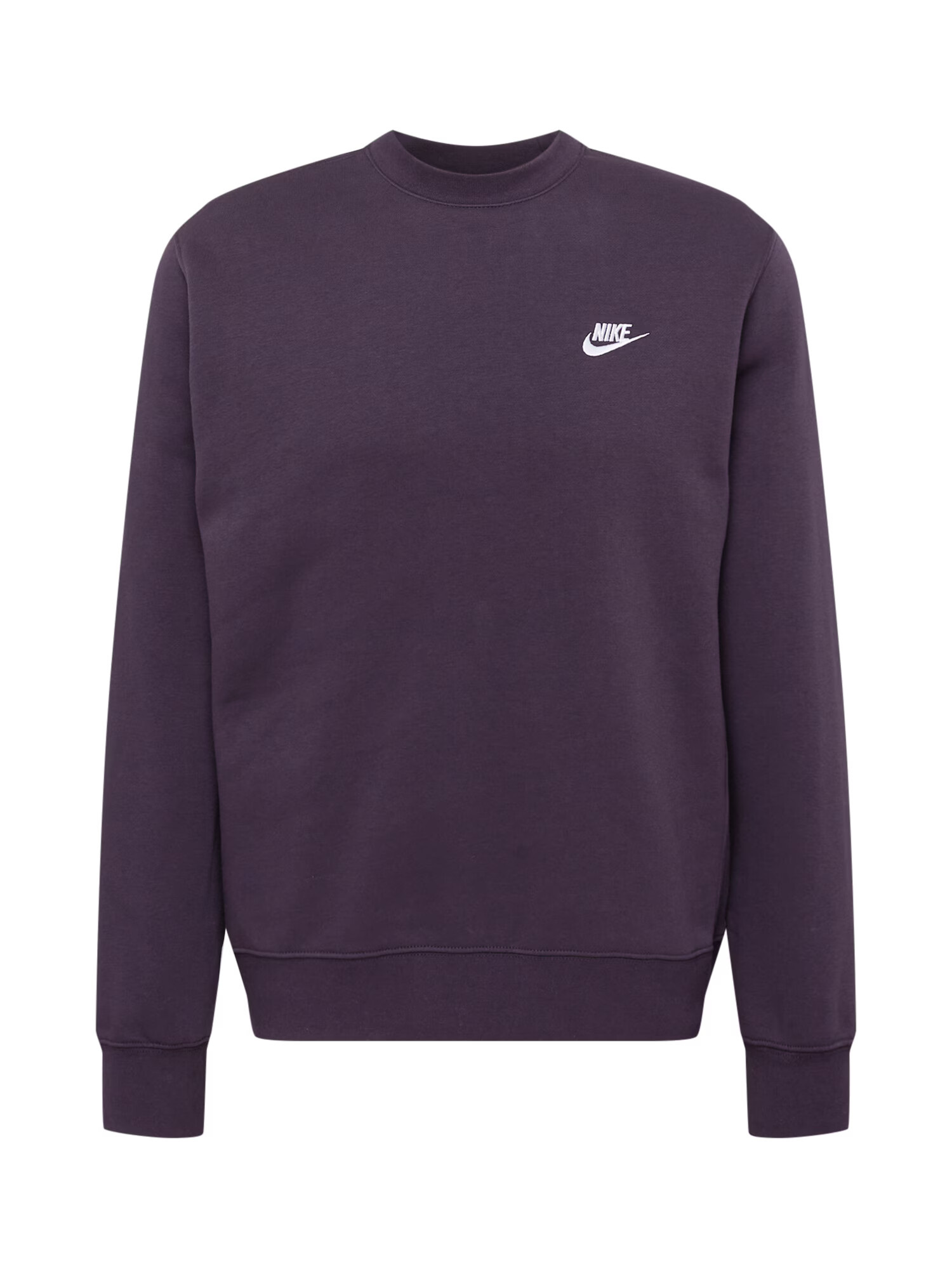 Nike Sportswear Bluză de molton mov prună / alb - Pled.ro