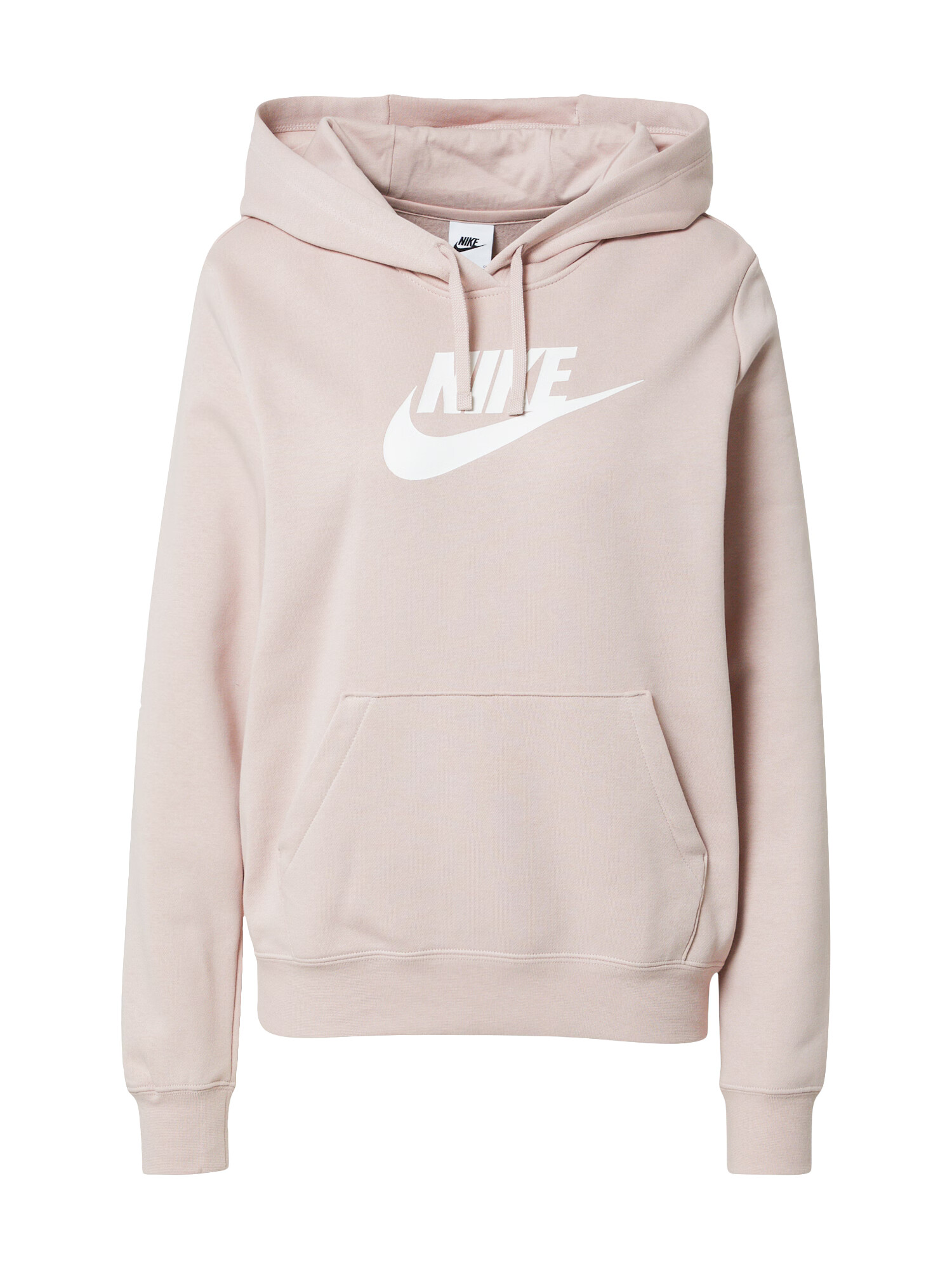 Nike Sportswear Bluză de molton rosé / alb - Pled.ro