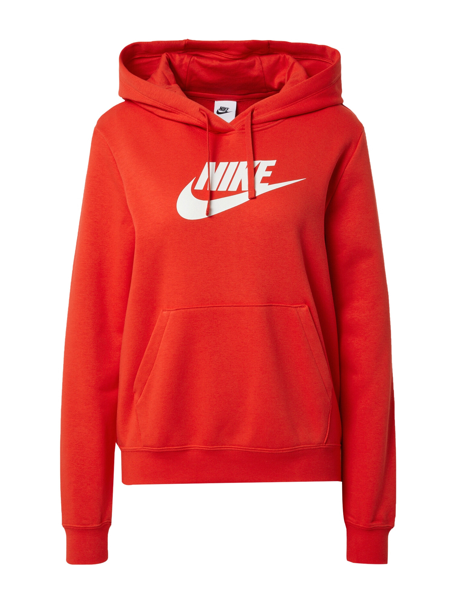 Nike Sportswear Bluză de molton roșu / alb - Pled.ro