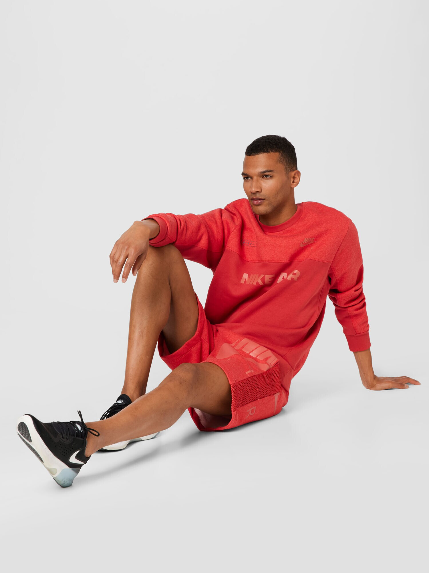 Nike Sportswear Bluză de molton roșu / roșu pepene - Pled.ro