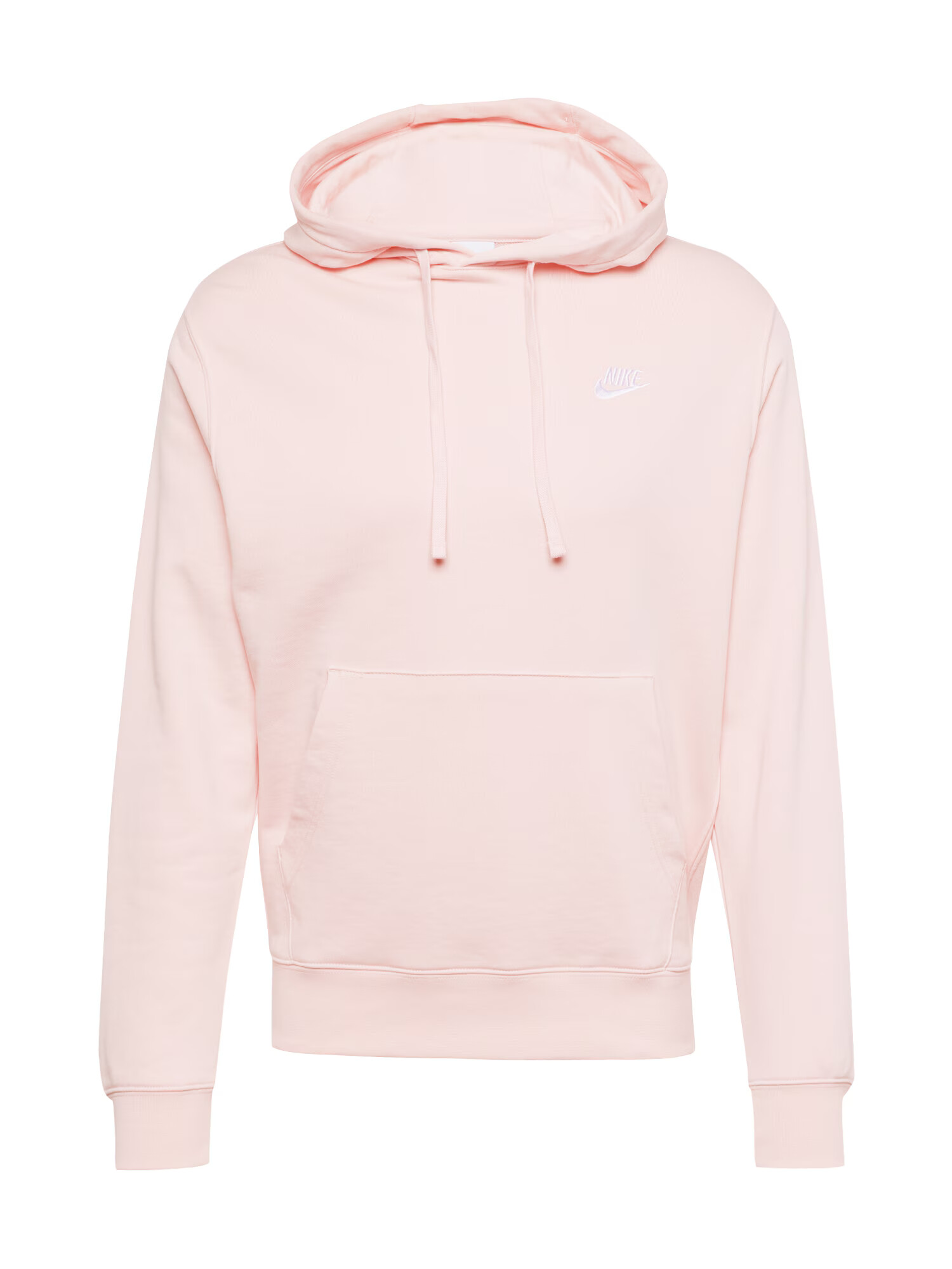 Nike Sportswear Bluză de molton roz / alb - Pled.ro