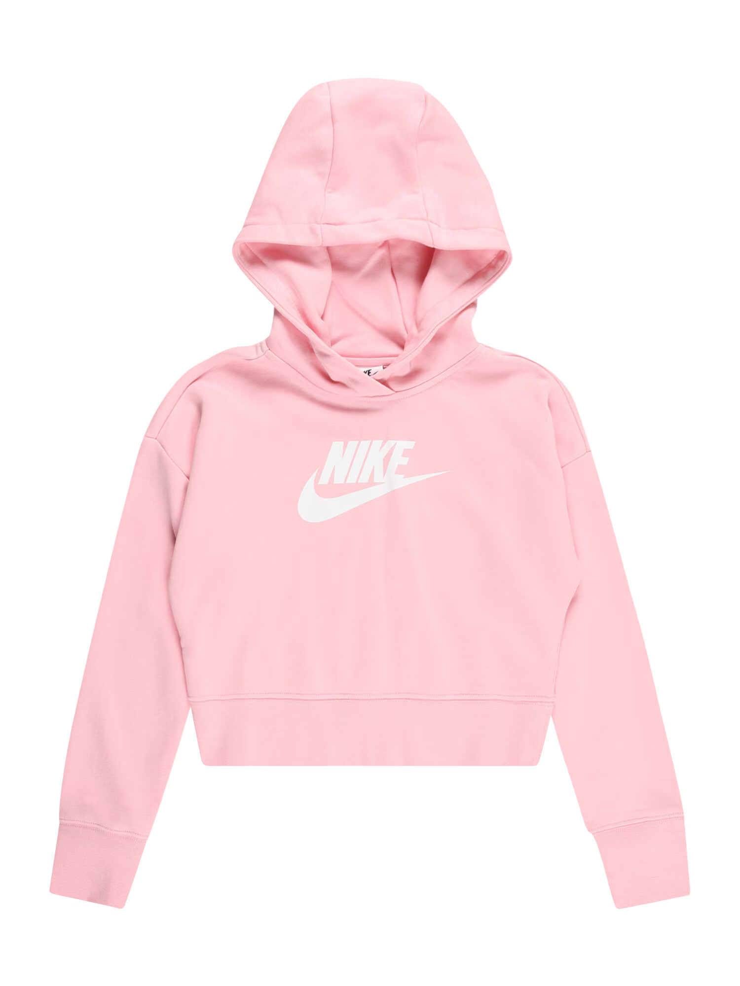 Nike Sportswear Bluză de molton roz deschis / alb - Pled.ro