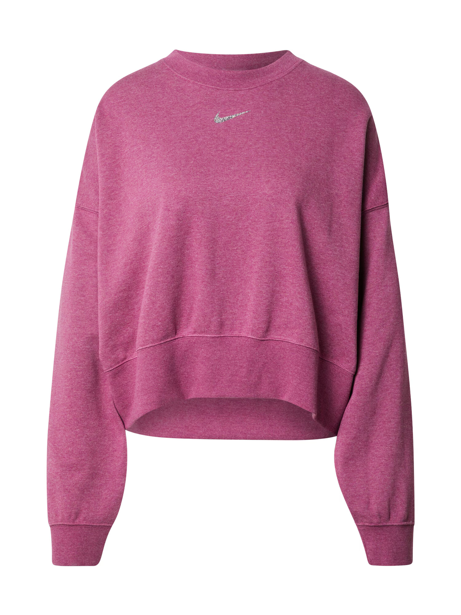 Nike Sportswear Bluză de molton roz pitaya / argintiu - Pled.ro