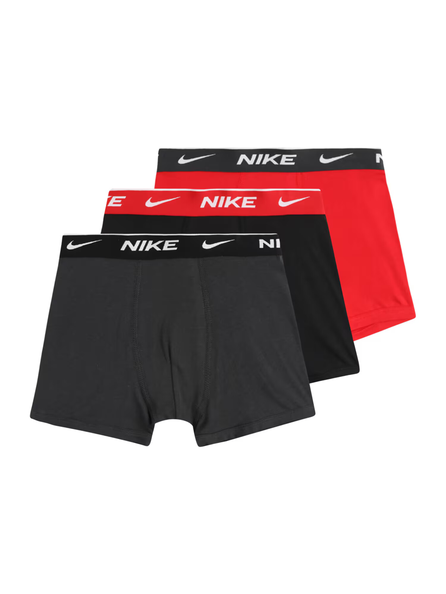 Nike Sportswear Chiloţi gri metalic / roșu / negru / alb - Pled.ro