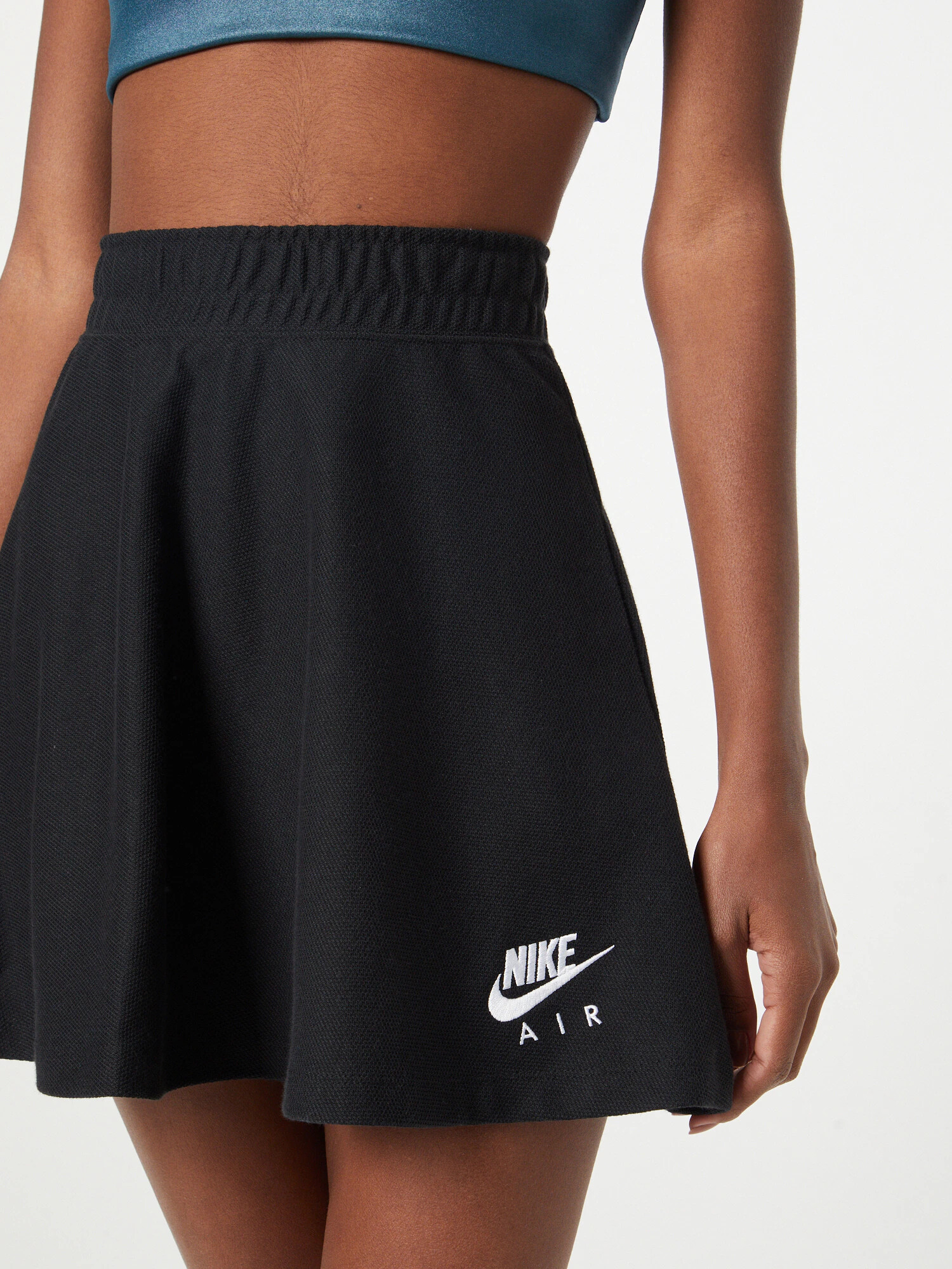 Nike Sportswear Fustă negru / alb - Pled.ro