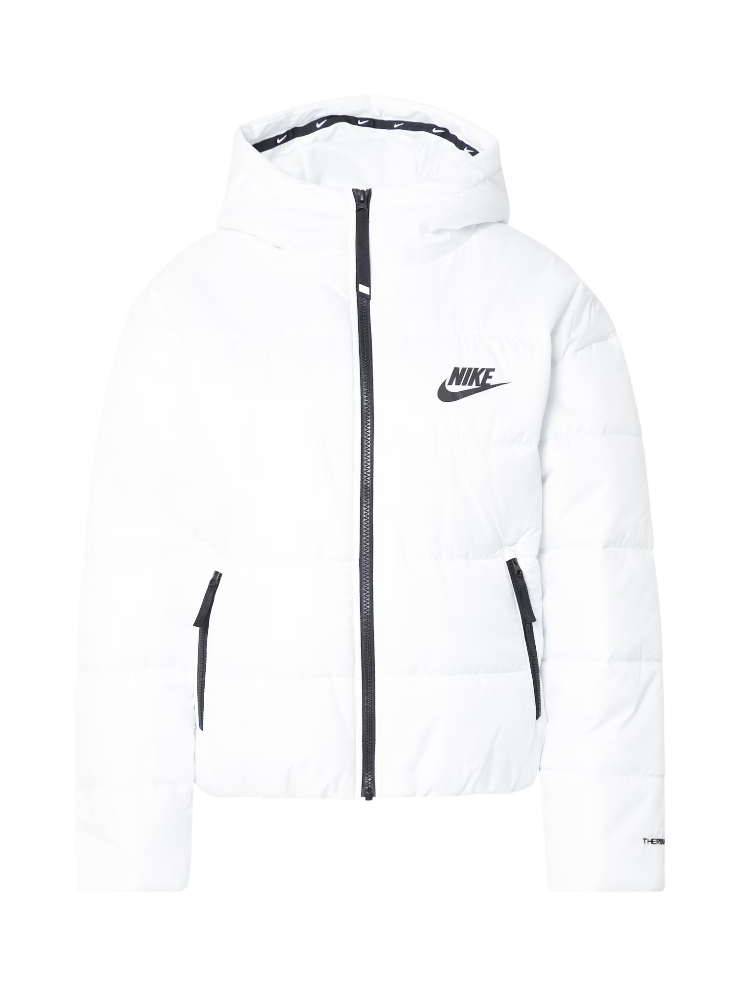 Nike Sportswear Geacă de iarnă negru / alb - Pled.ro