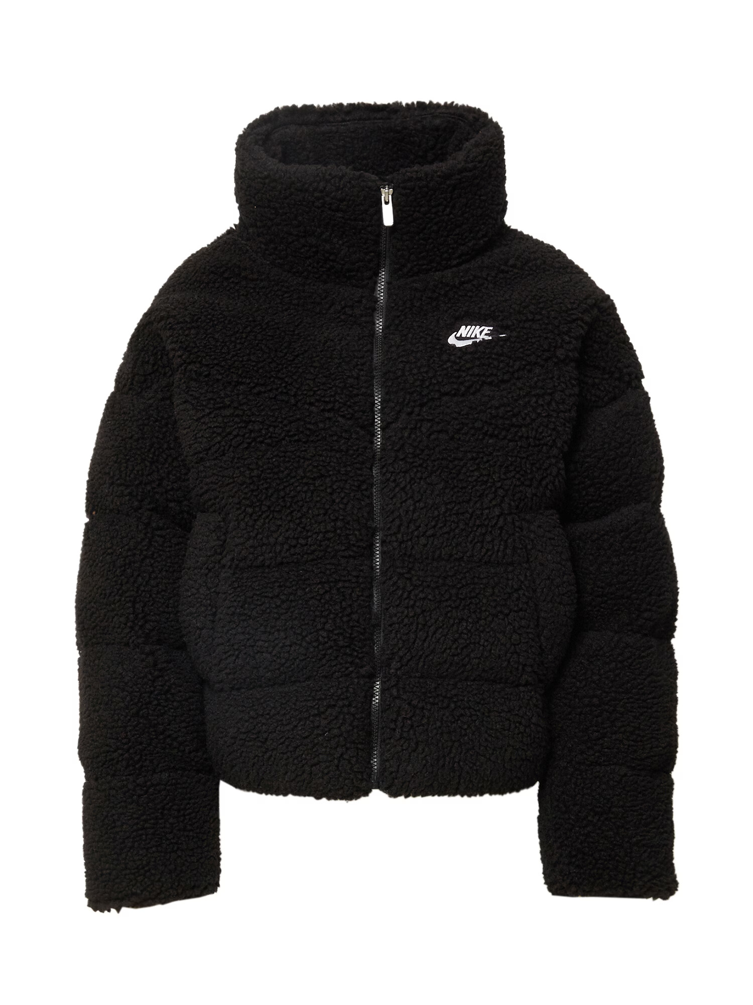 Nike Sportswear Geacă de iarnă negru / alb - Pled.ro