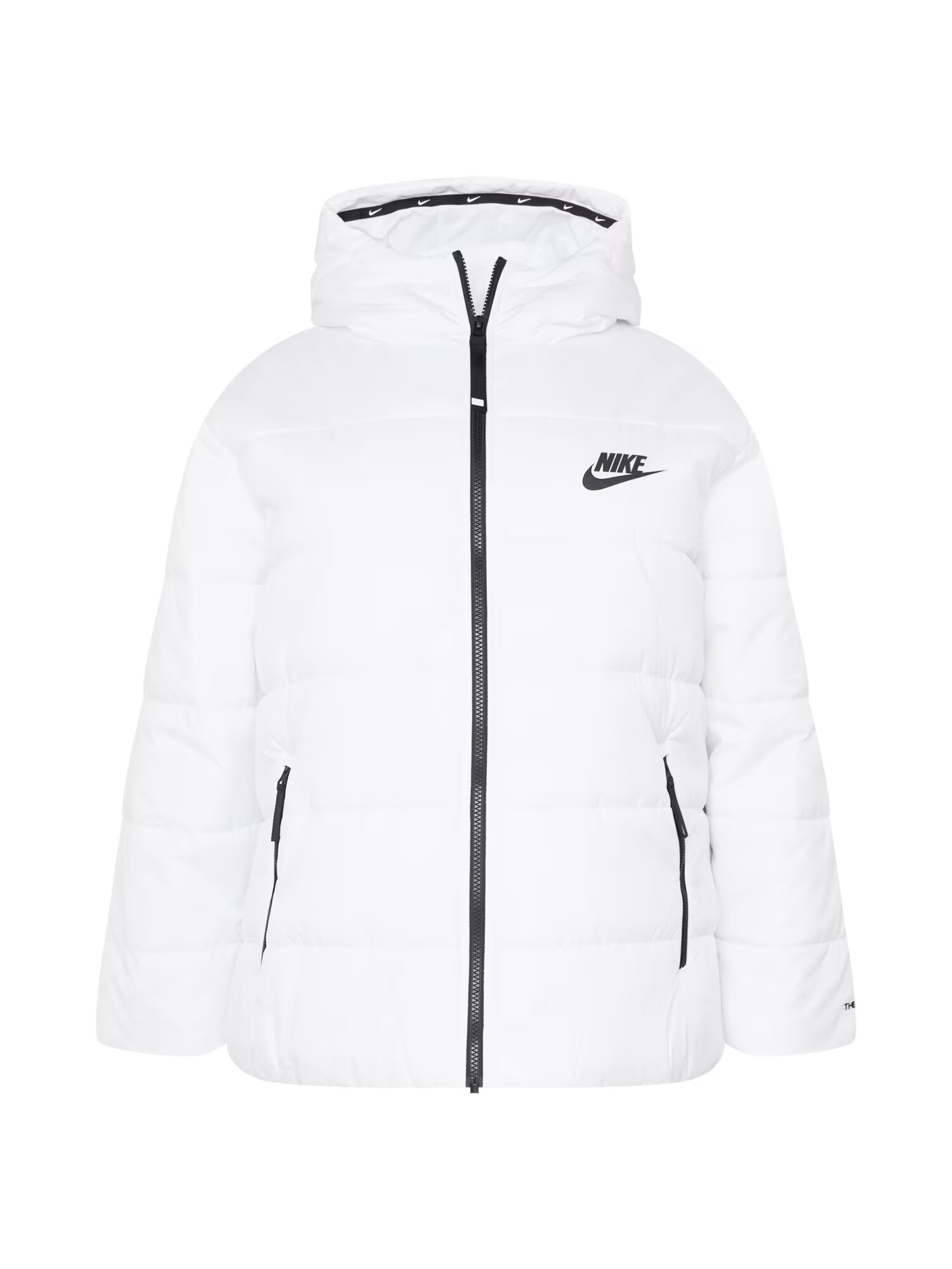 Nike Sportswear Geacă de primăvară-toamnă negru / alb - Pled.ro