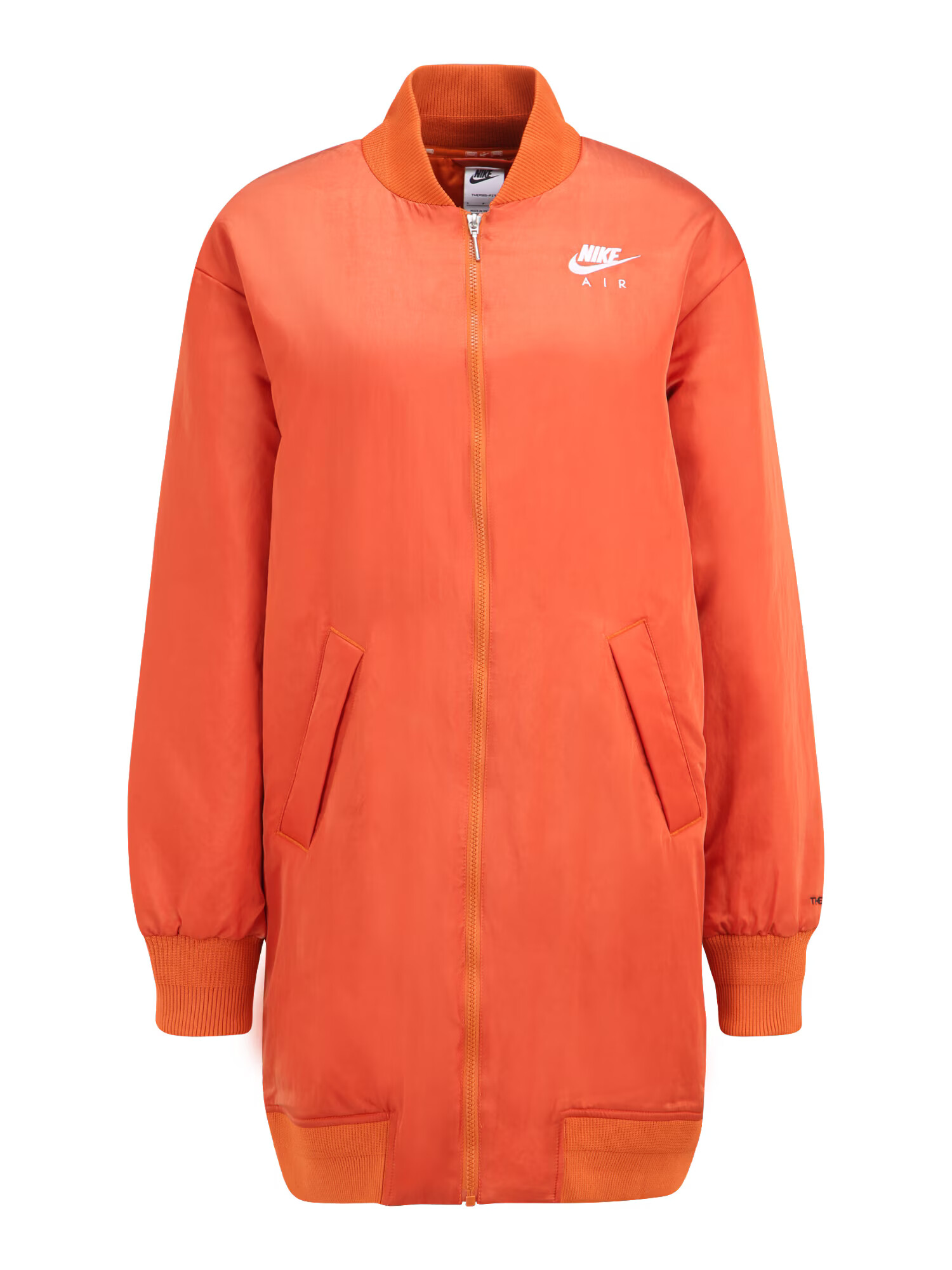 Nike Sportswear Geacă de primăvară-toamnă portocaliu / alb - Pled.ro