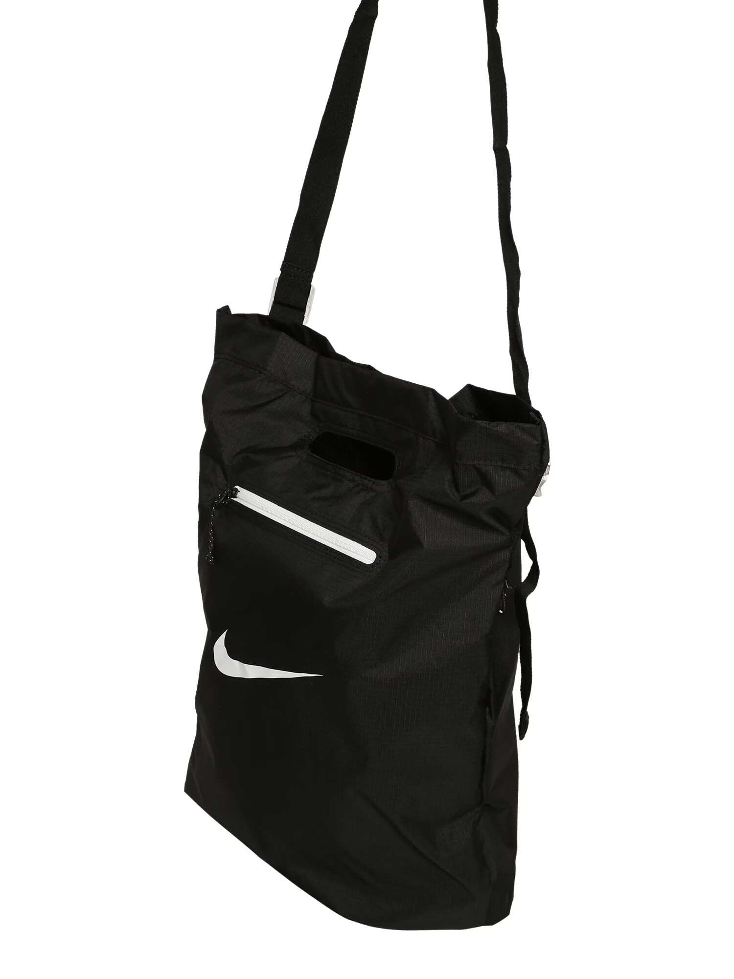 Nike Sportswear Geantă de umăr 'Nike' negru / alb - Pled.ro