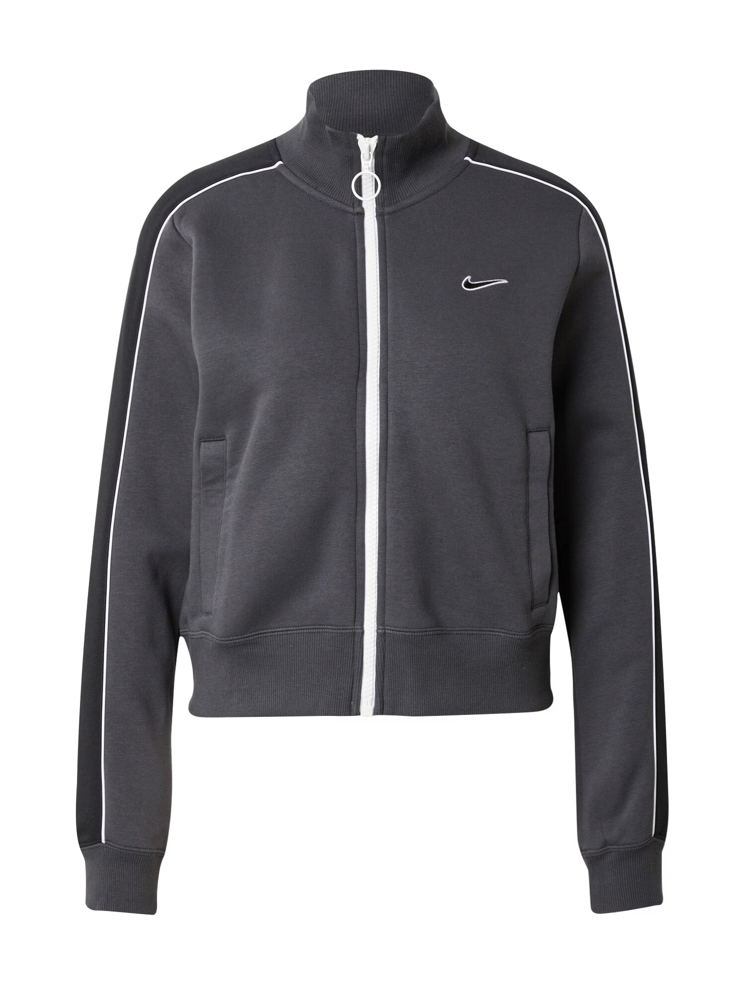 Nike Sportswear Hanorac gri metalic / negru / alb - Pled.ro