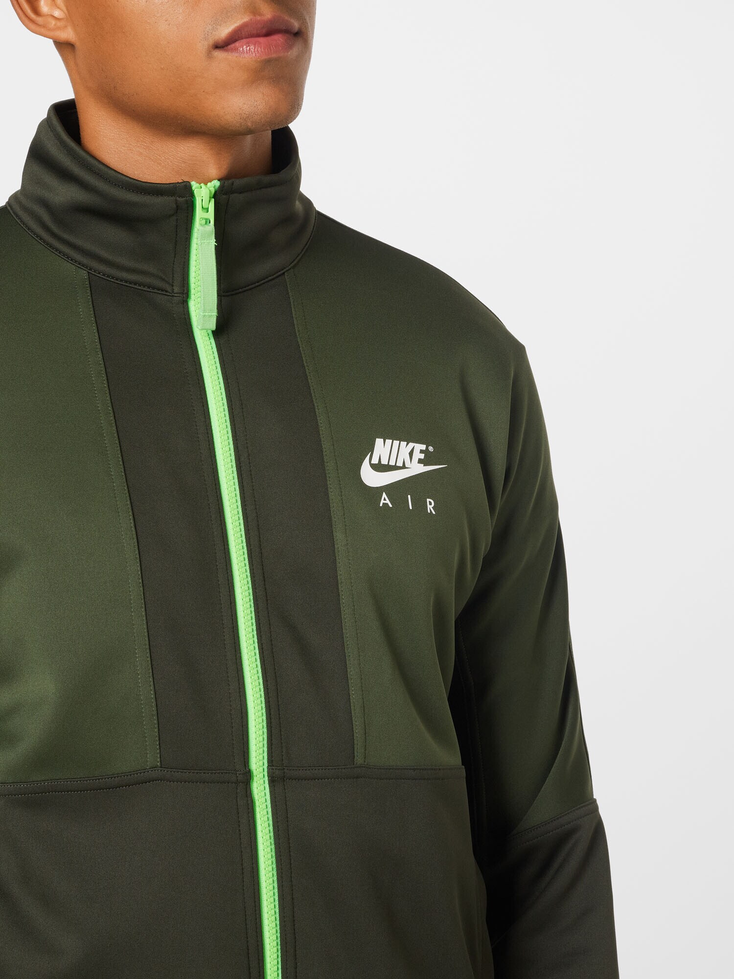 Nike Sportswear Hanorac oliv / verde închis / alb - Pled.ro