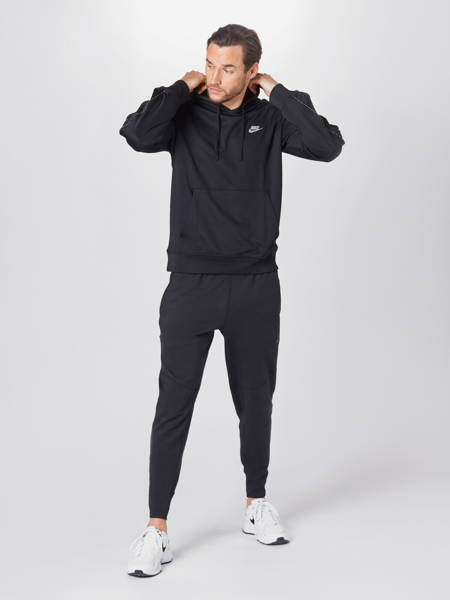 Nike Sportswear Hanorac sport negru - Pled.ro