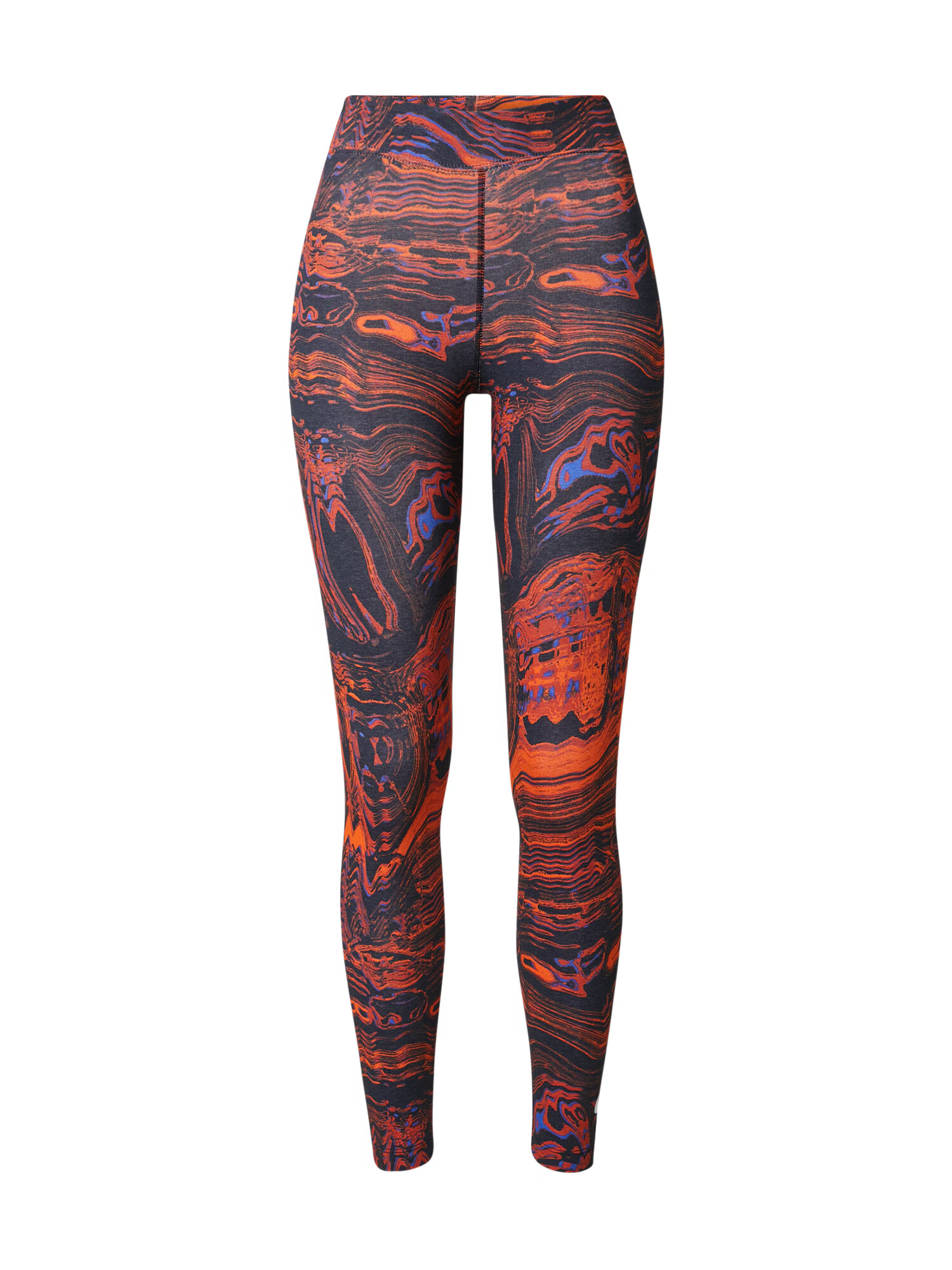 Nike Sportswear Leggings albastru deschis / portocaliu / negru - Pled.ro