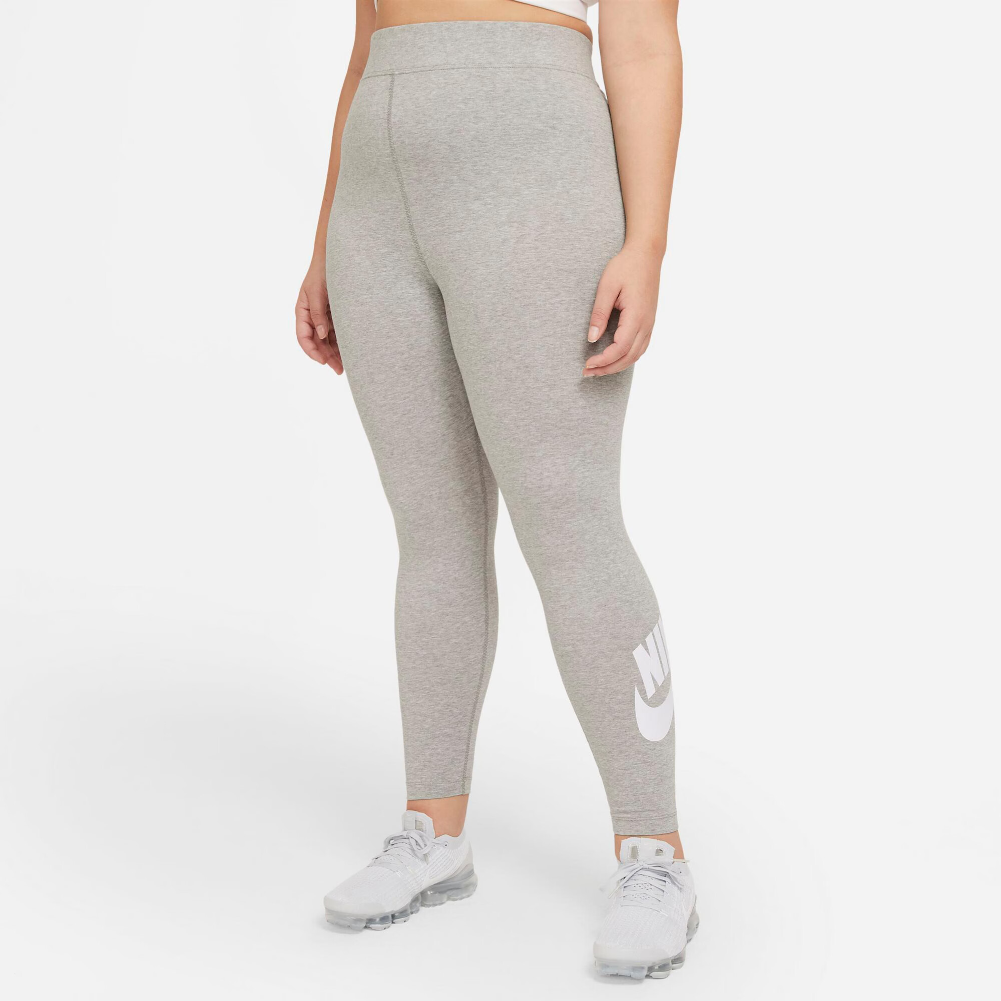 Nike Sportswear Leggings gri / alb - Pled.ro