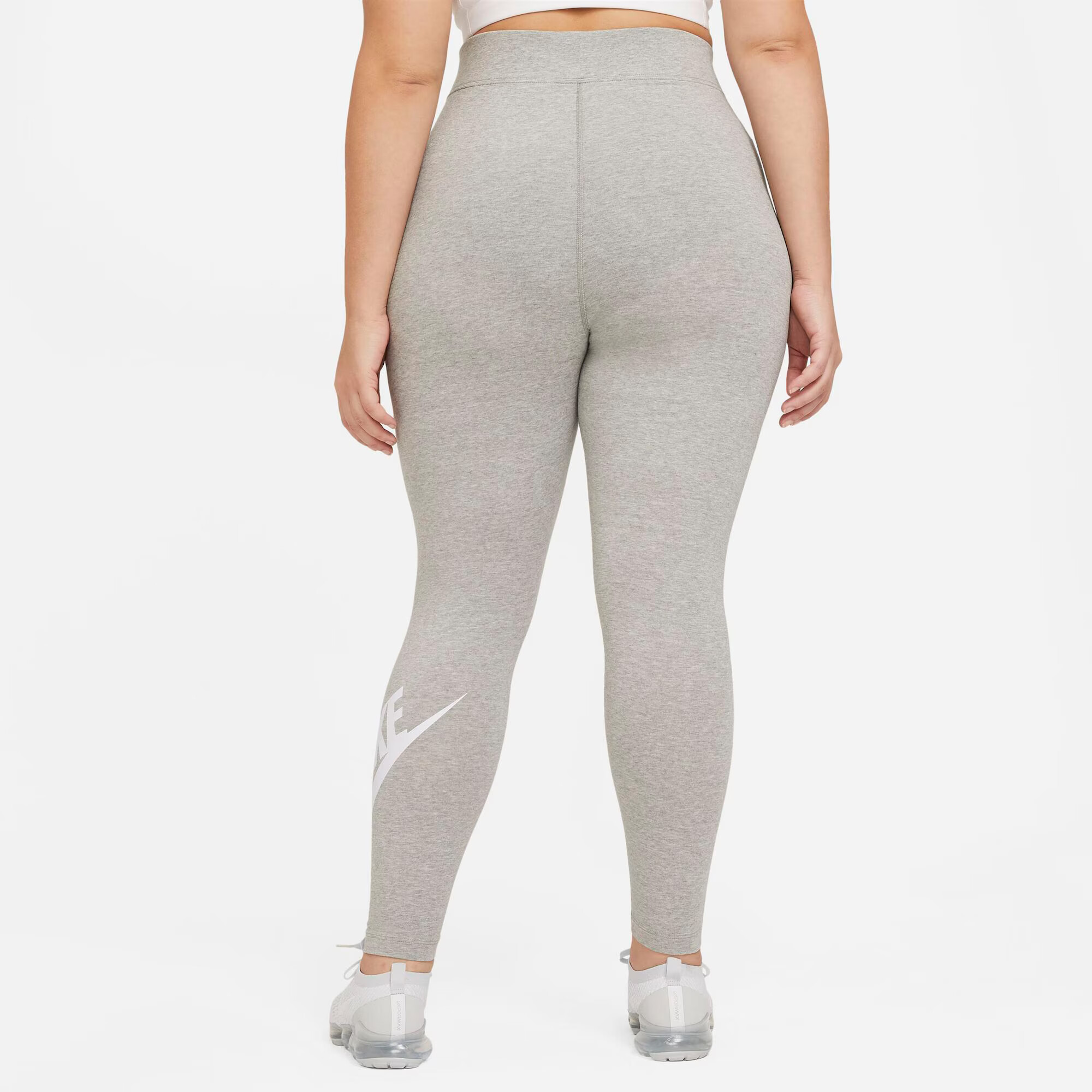 Nike Sportswear Leggings gri / alb - Pled.ro