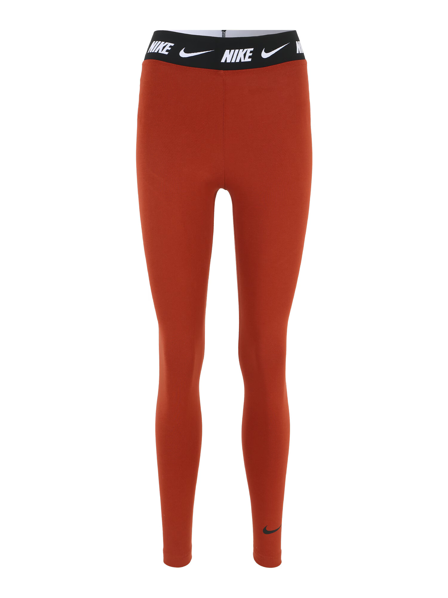 Nike Sportswear Leggings 'Club' portocaliu / negru / alb - Pled.ro