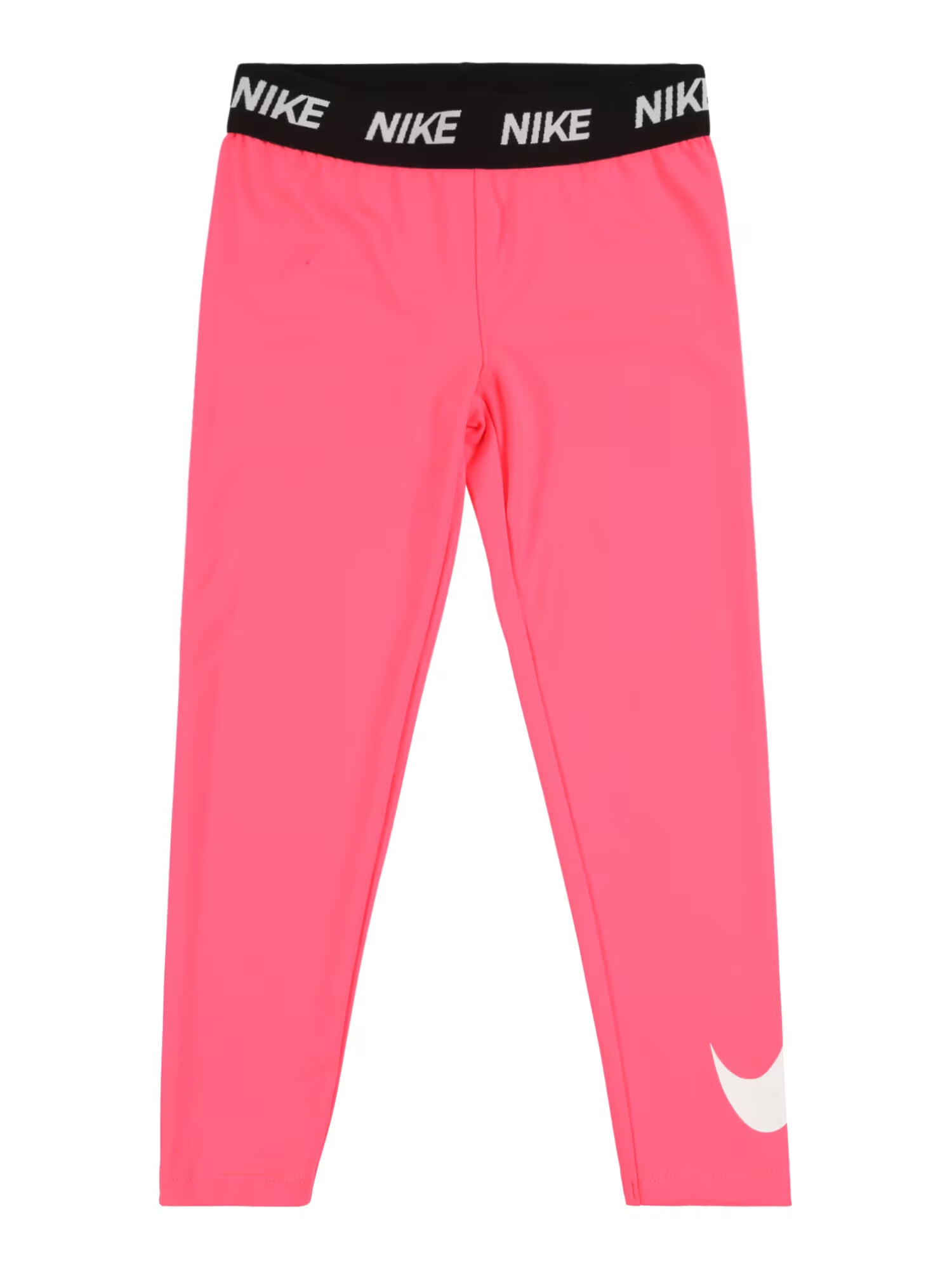 Nike Sportswear Leggings roz neon / negru / argintiu - Pled.ro