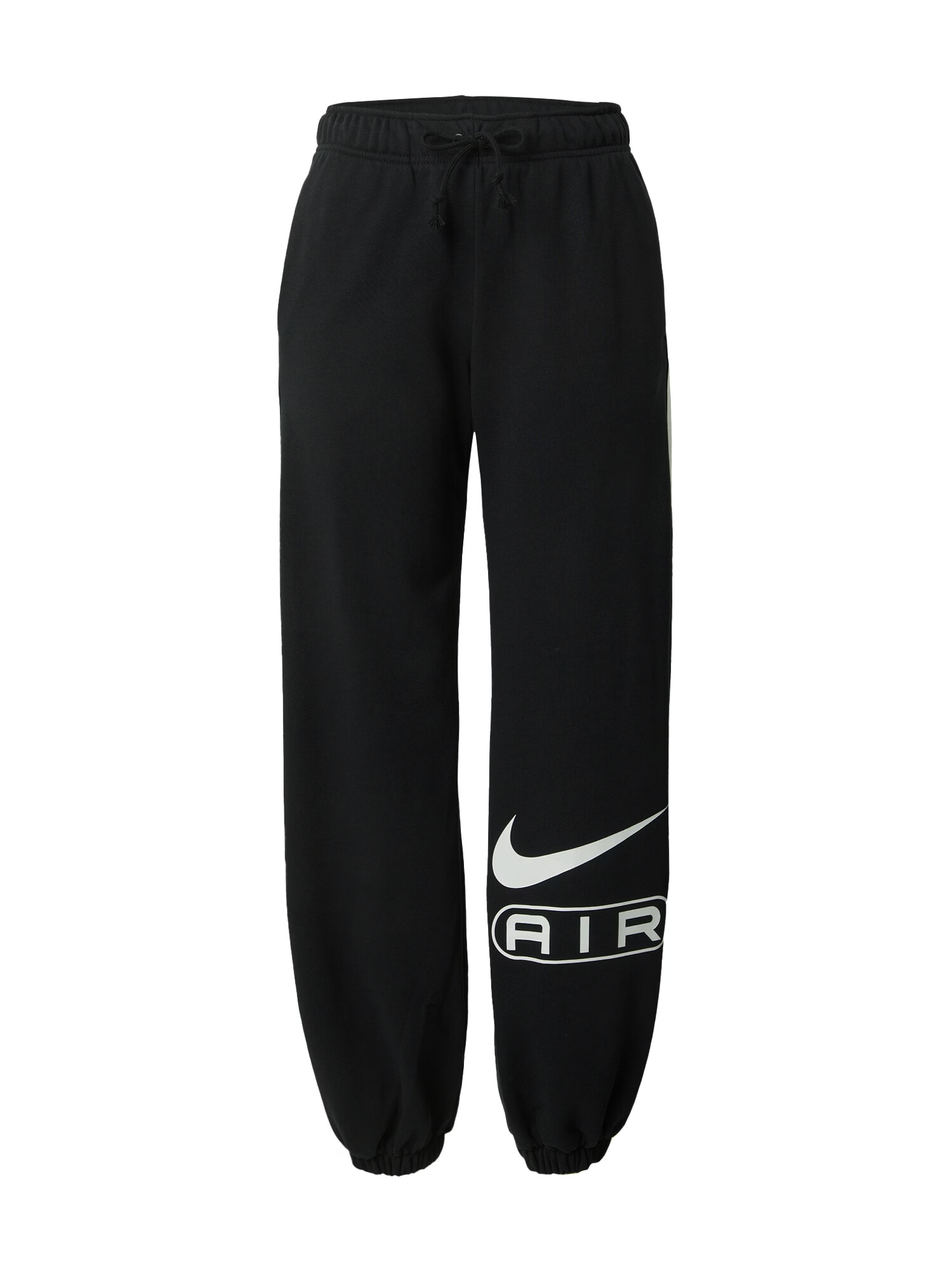 Nike Sportswear Pantaloni 'Air' negru / alb murdar - Pled.ro